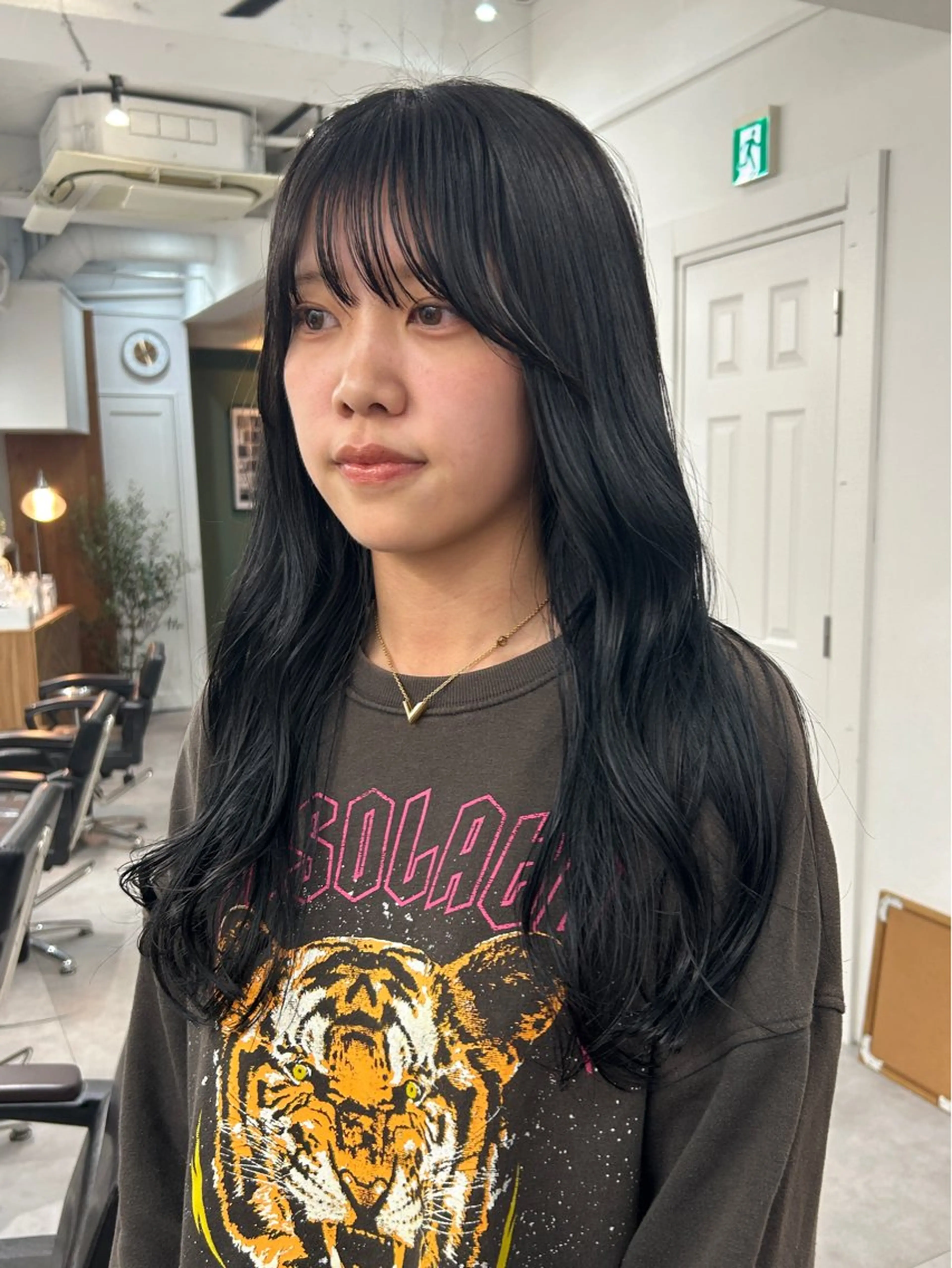 ロング カラー レイヤーボブ/ 艶カラー/サナ🌼のヘアスタイル