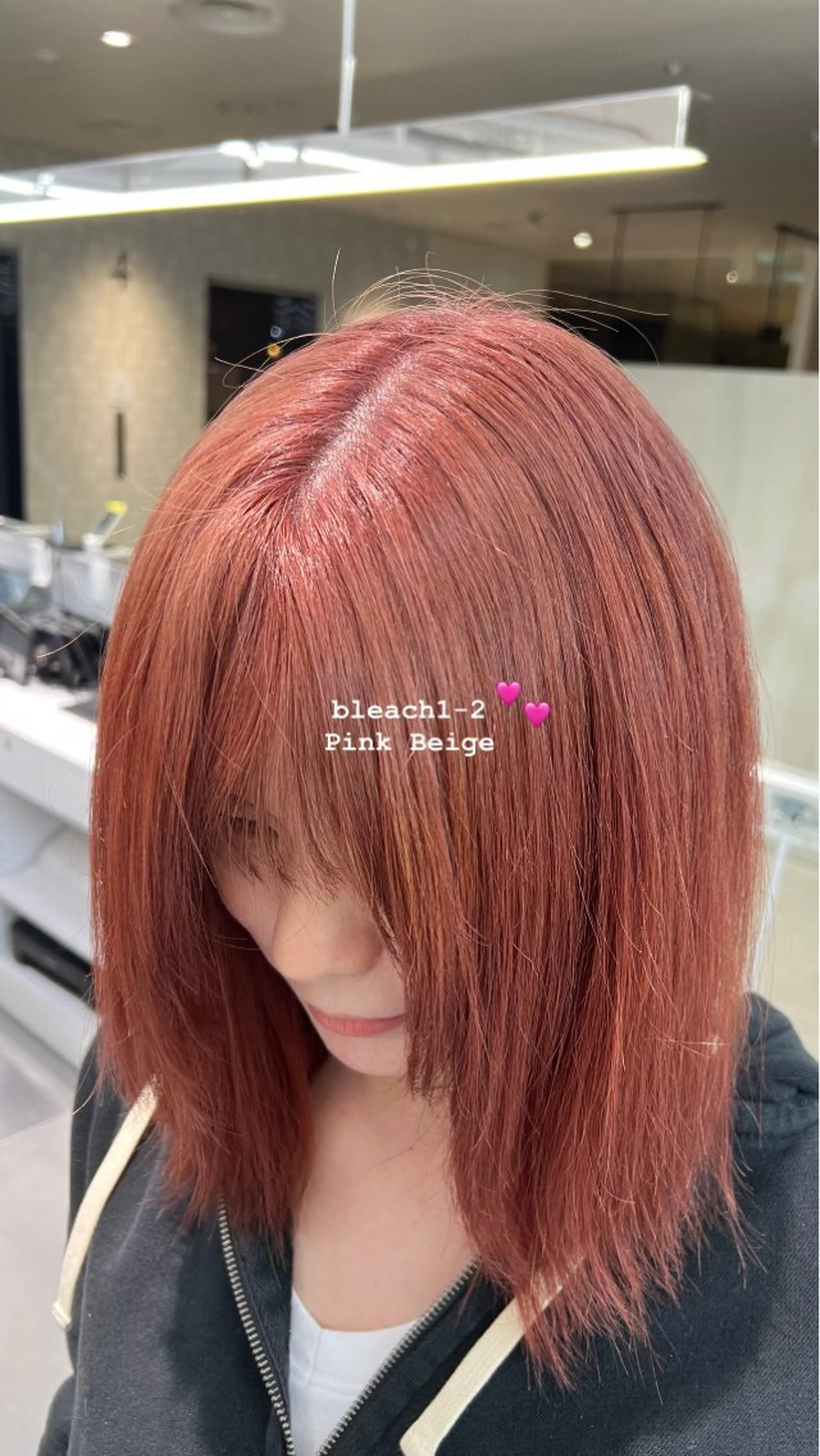 ミディアム カラー レイヤー特化/渋谷 rinのヘアスタイル