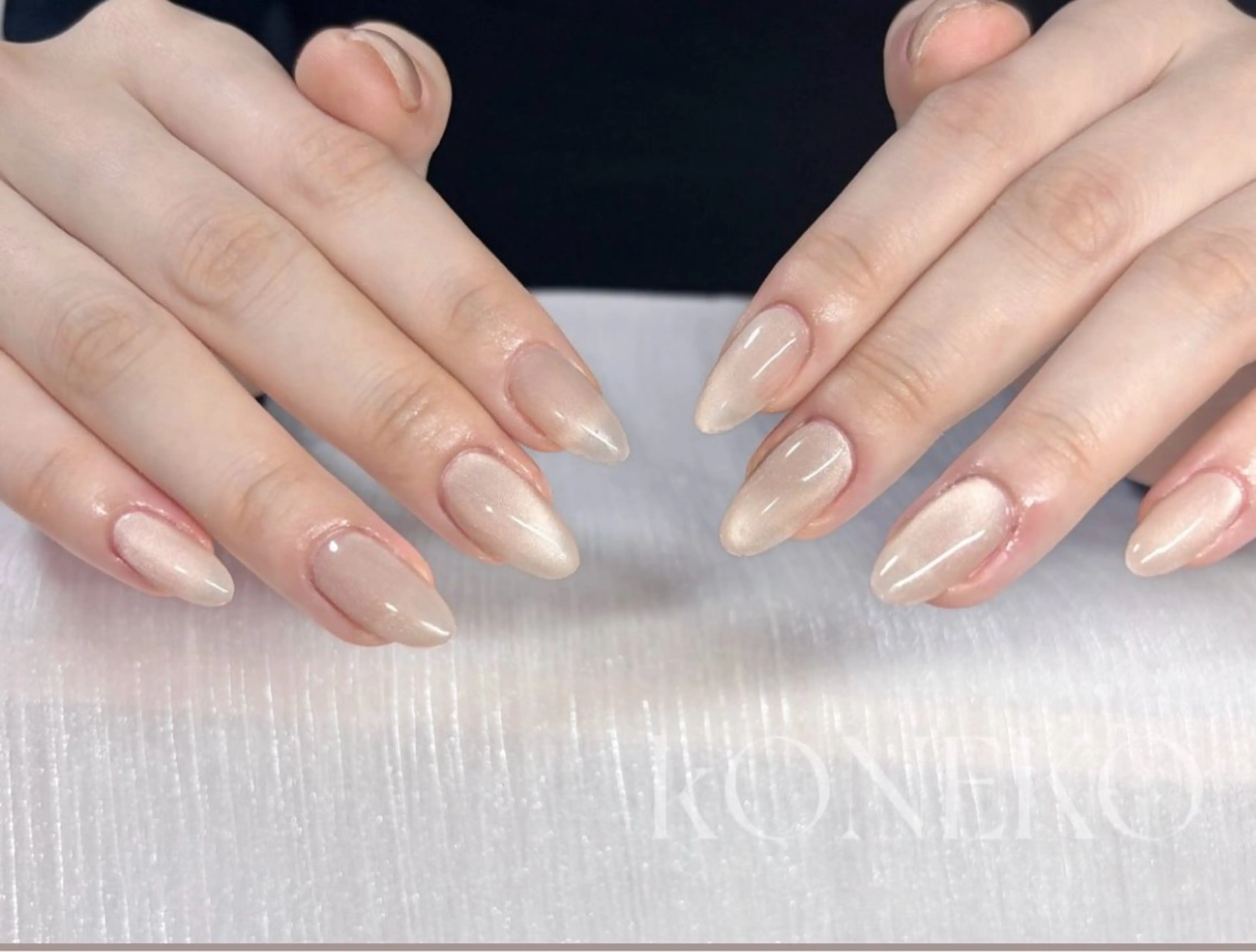 ネイル ハンドネイル コネコネイルサロン モデル用のネイルデザイン