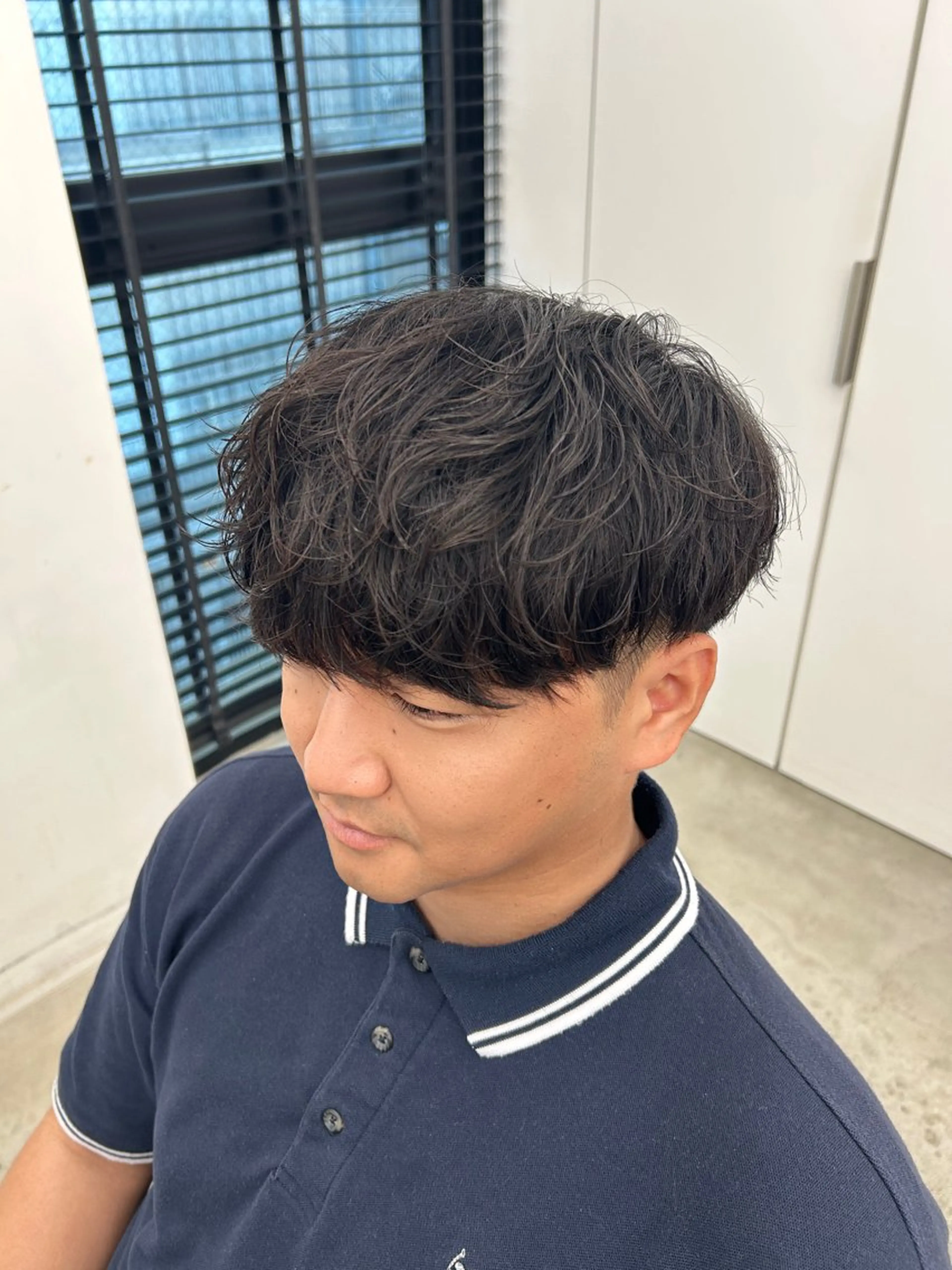 パーマ メンズ カット パーマ 名駅/メンズ特化/ 大人ヘア💗信岡 和のヘアスタイル