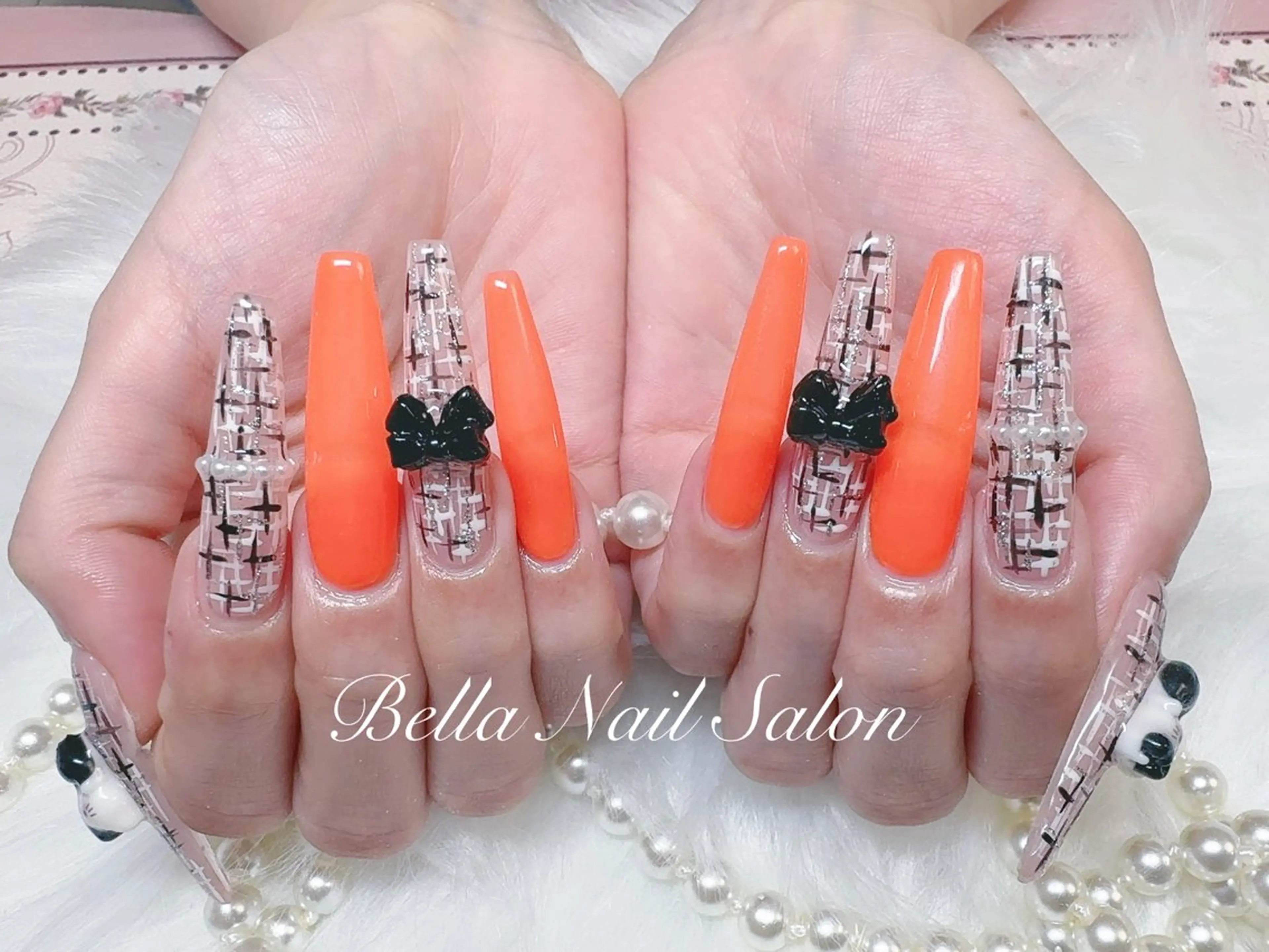 ネイル ハンドネイル Bella Nail Salonパラジェルのネイルデザイン