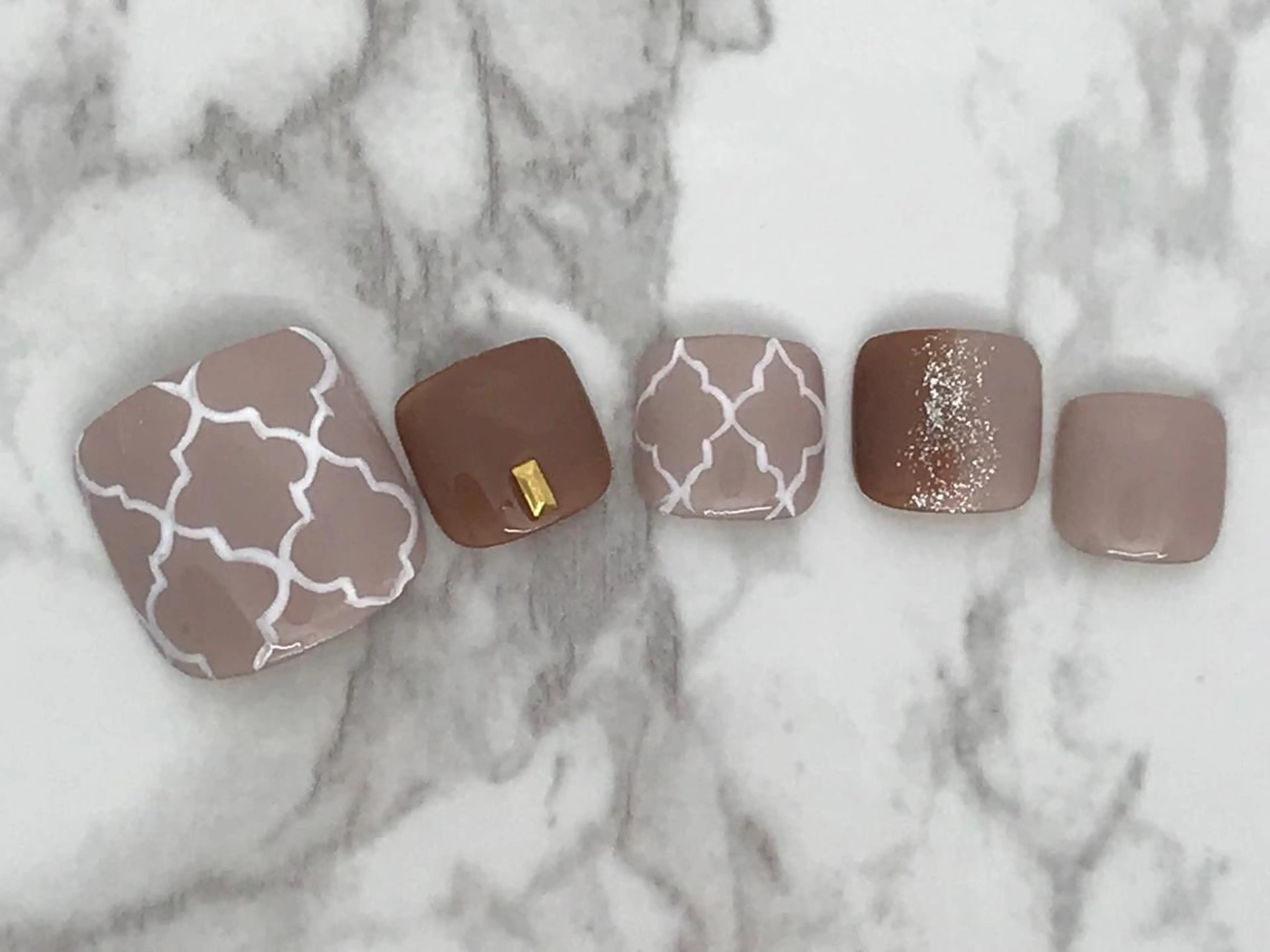 ネイル フットネイル Ribbon 佐野店のネイルデザイン