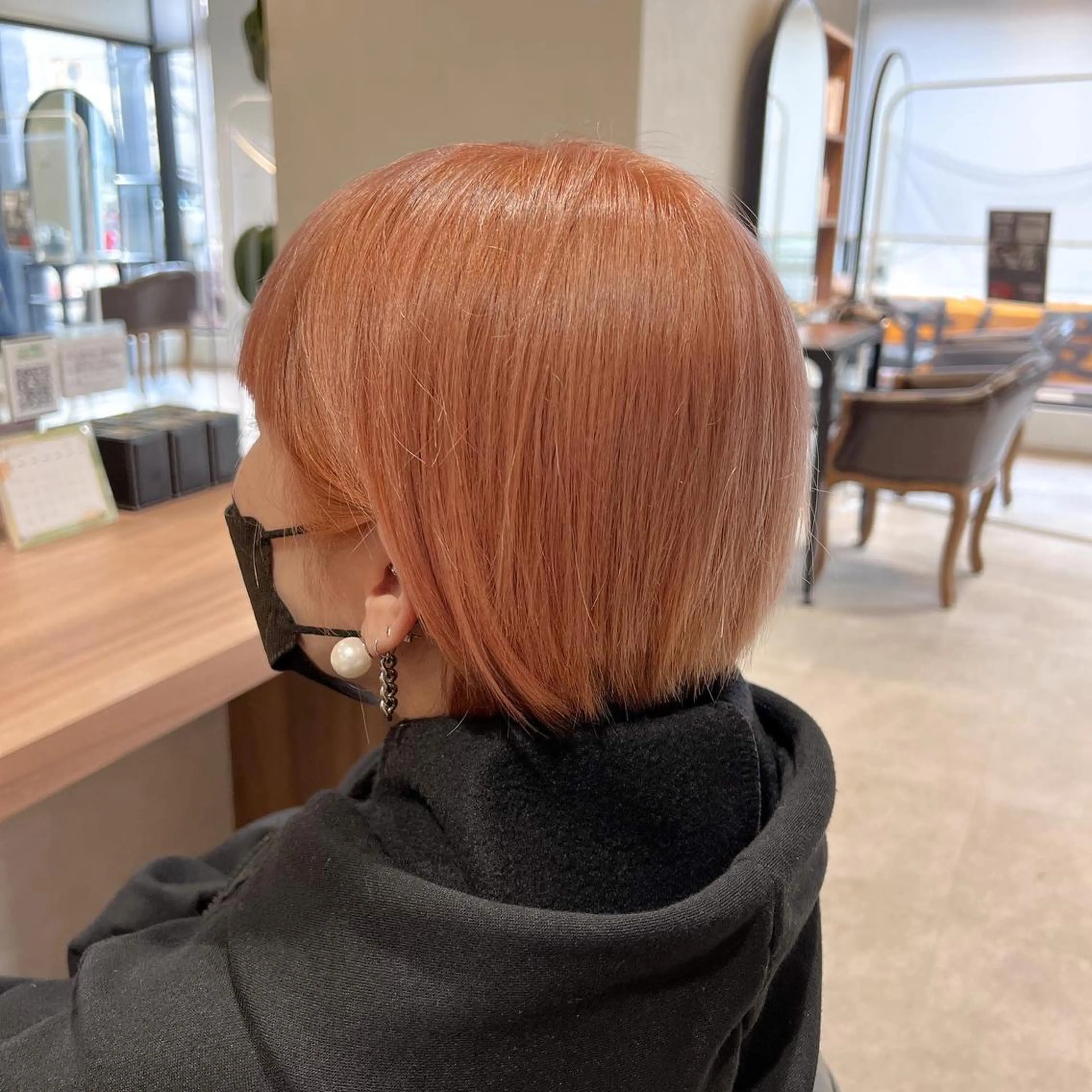 ショート カラー 💎エクステ専門店 BIZE梅田🇰🇷のヘアスタイル