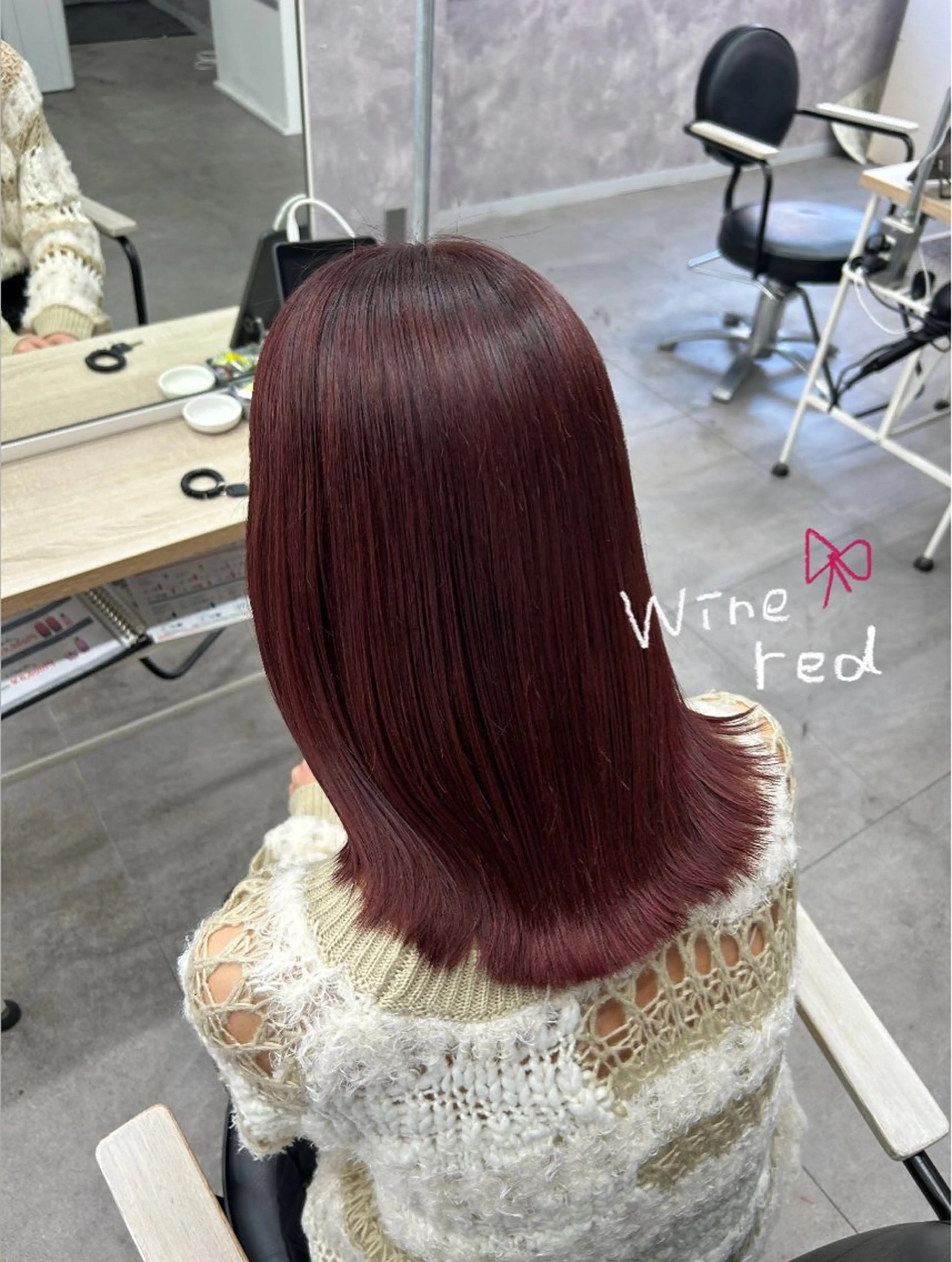 ミディアム カラー 暖色カラー🪷 オタク美容師🎶のヘアスタイル