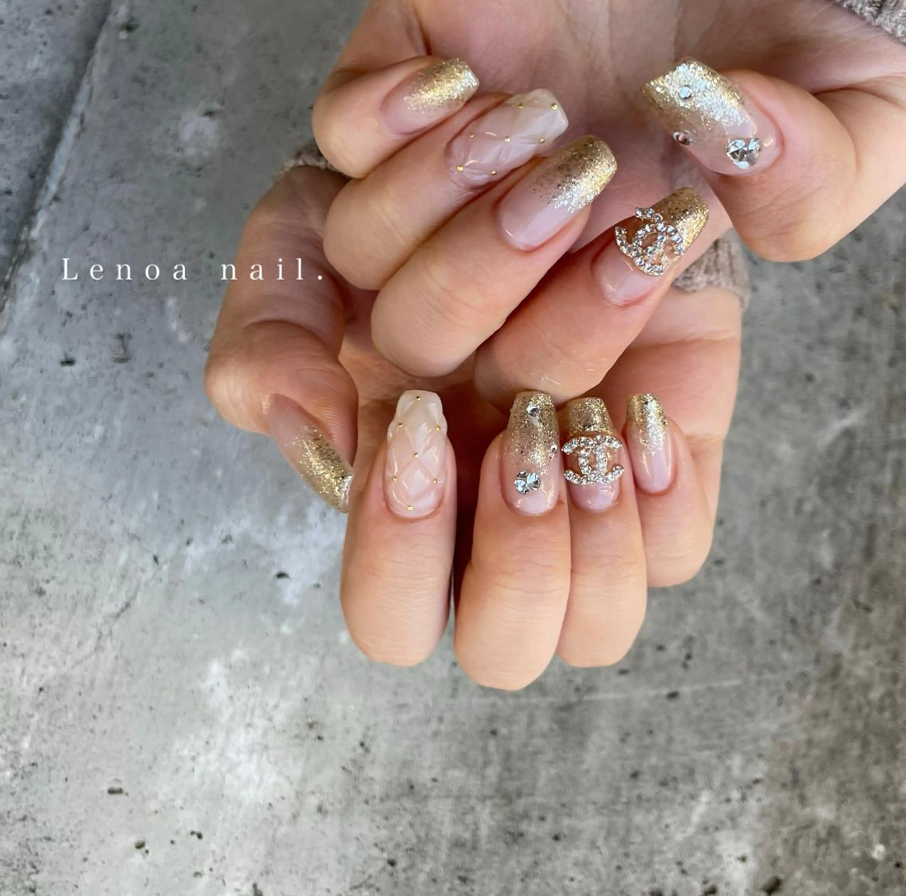 ネイル 持ち込み nailsalon Lenoaのネイルデザイン