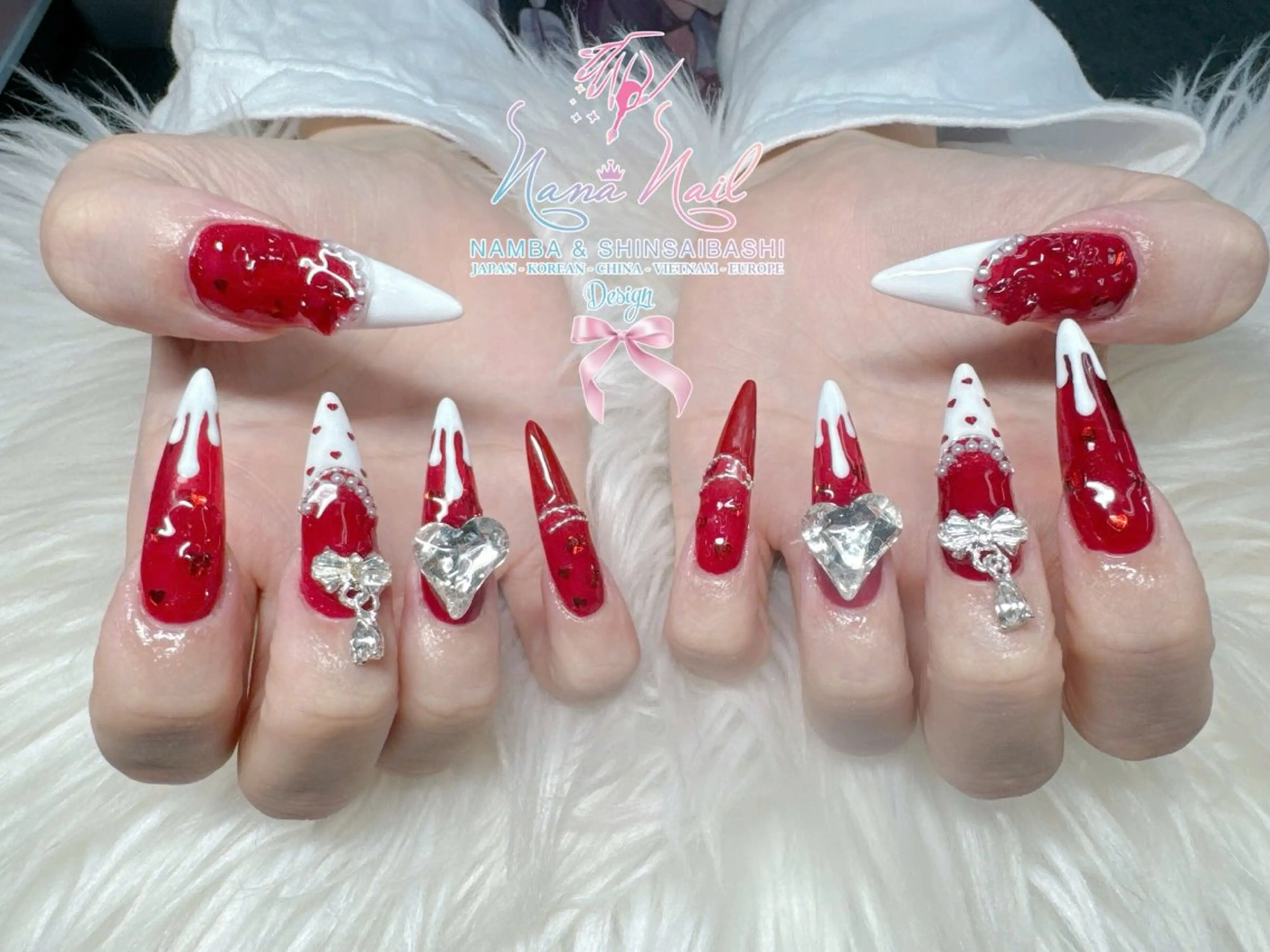 ネイル チークネイル 桜ネイル フラッシュネイル フットネイル ジェルネイル ハンドネイル ７９LINA NAIL 心斎橋店所属・リナネイル アメ村心斎橋店のネイルデザイン