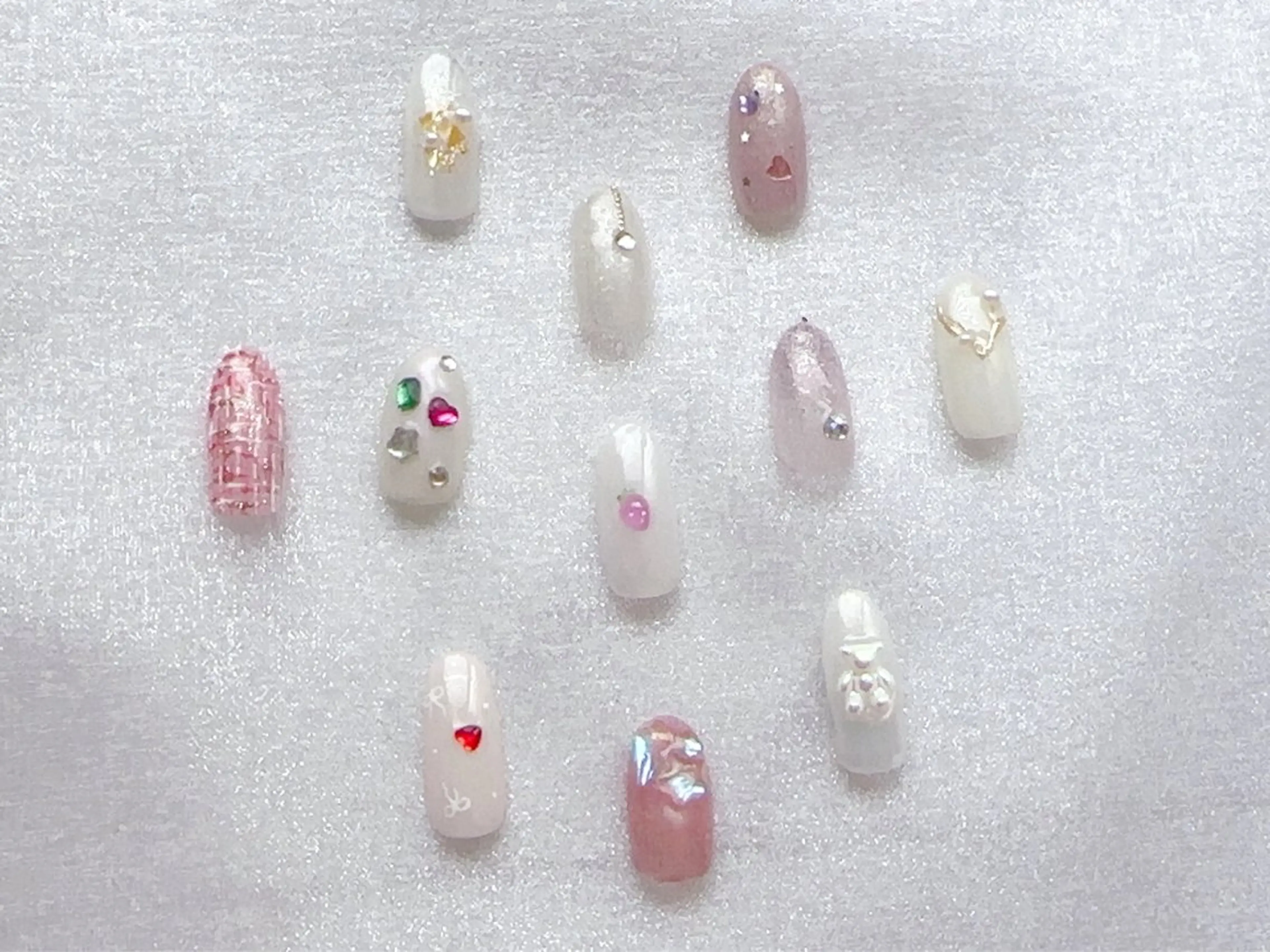 ワンカラー+アート2本（オフあり）の写真