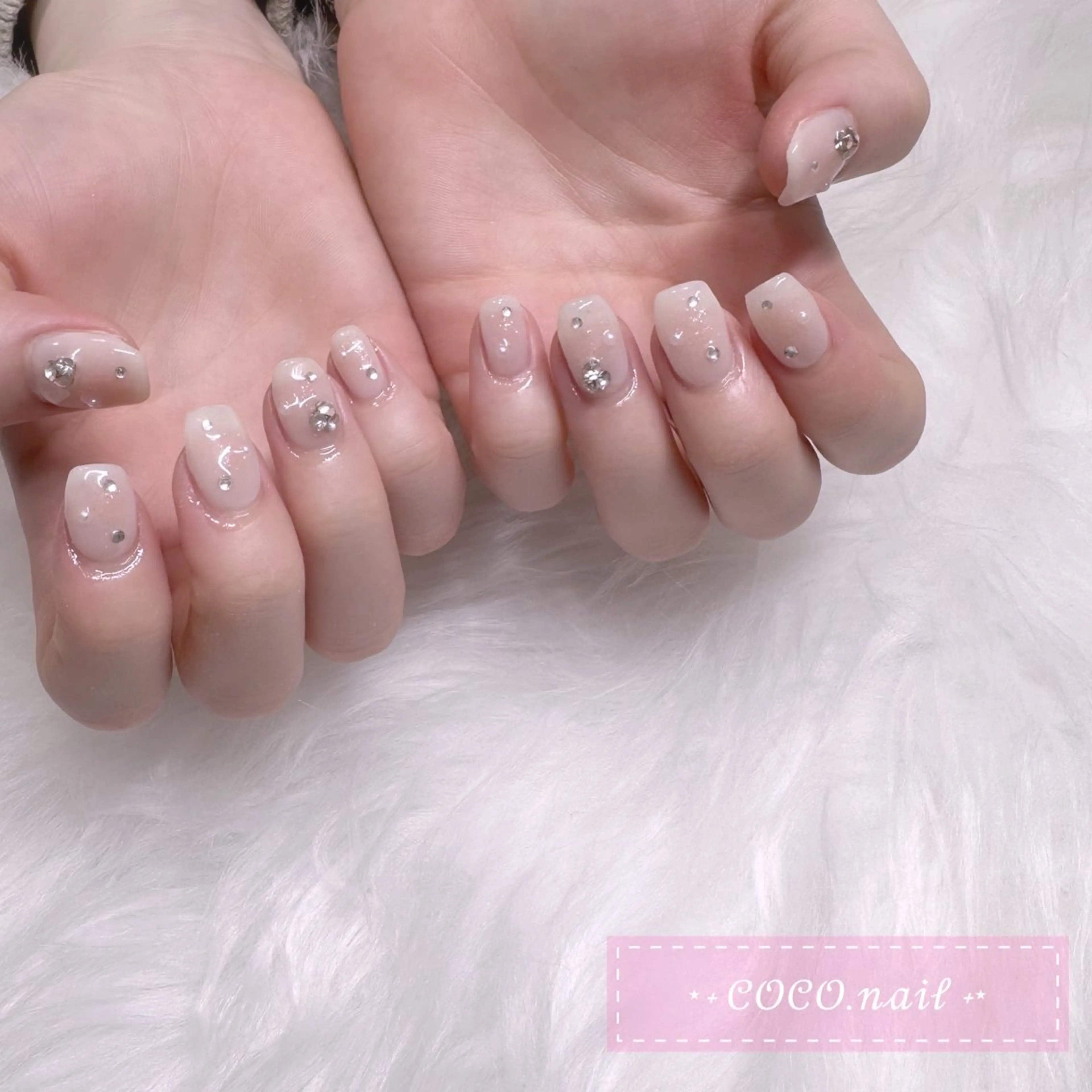 ネイル lili.nail y2k/長さ出しのネイルデザイン