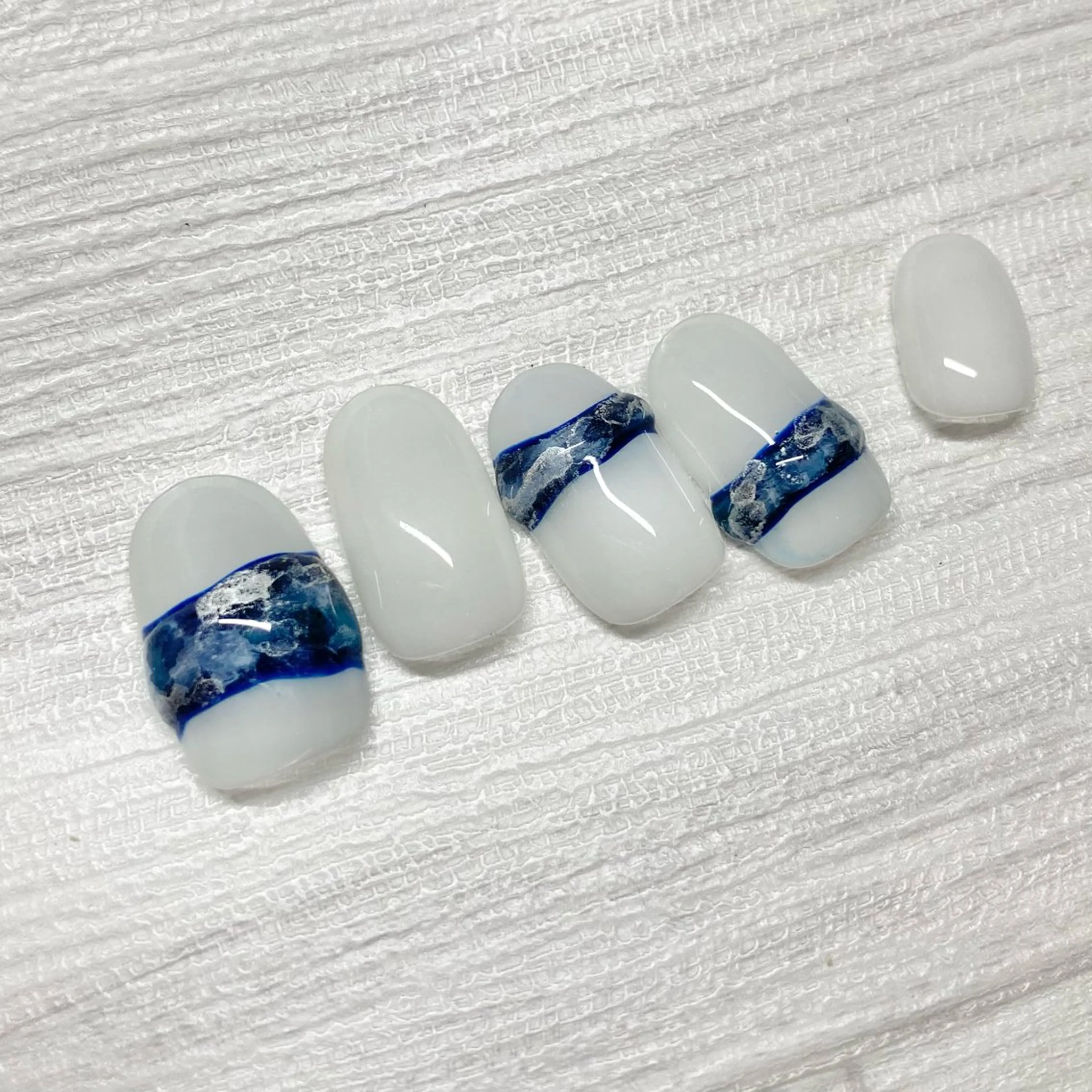 ネイル アートネイル フットネイル ニュアンスネイル 冬ネイル 山田 貴子のネイルデザイン