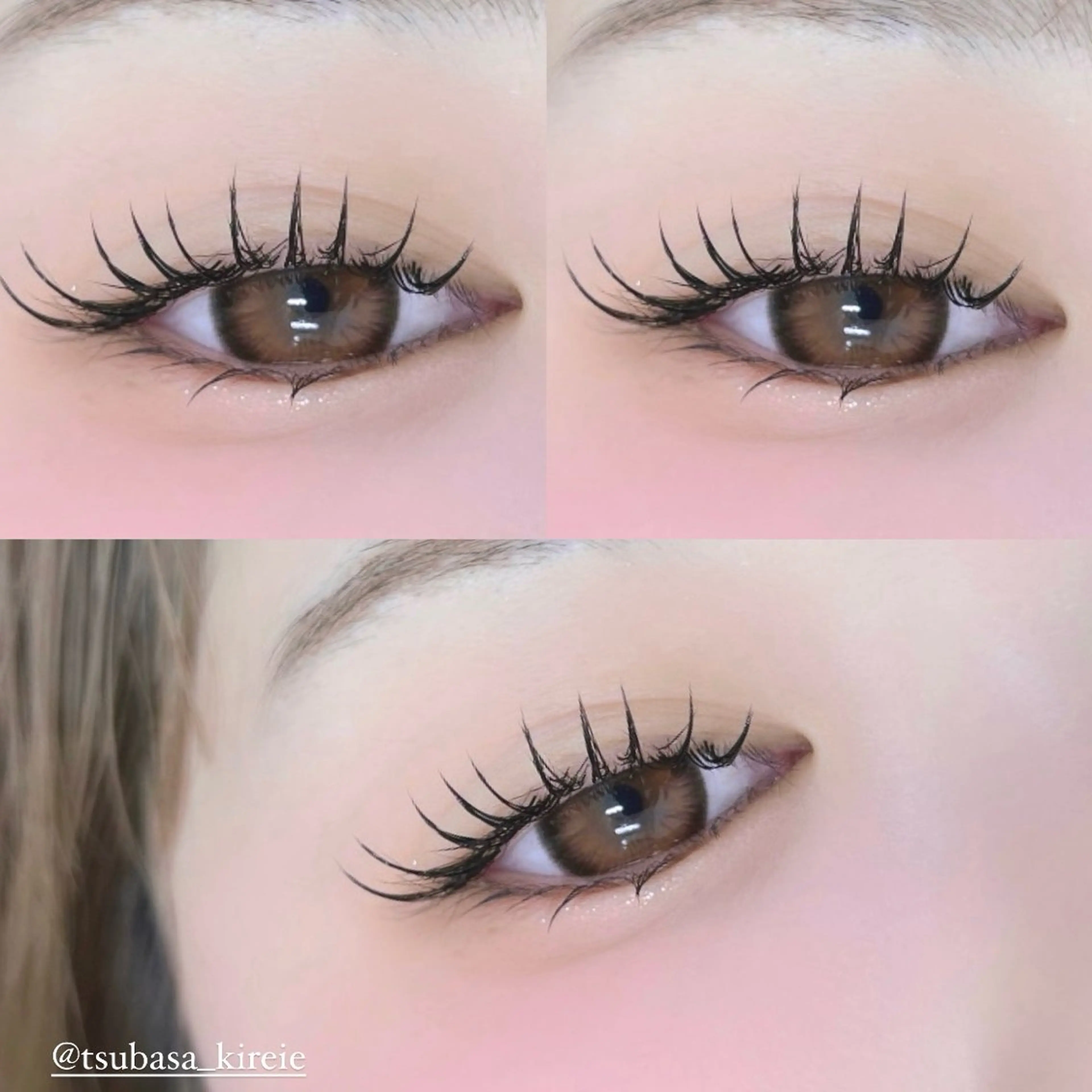 マツエク・マツパ KIREIE TSUBASAのマツエク・マツパデザイン