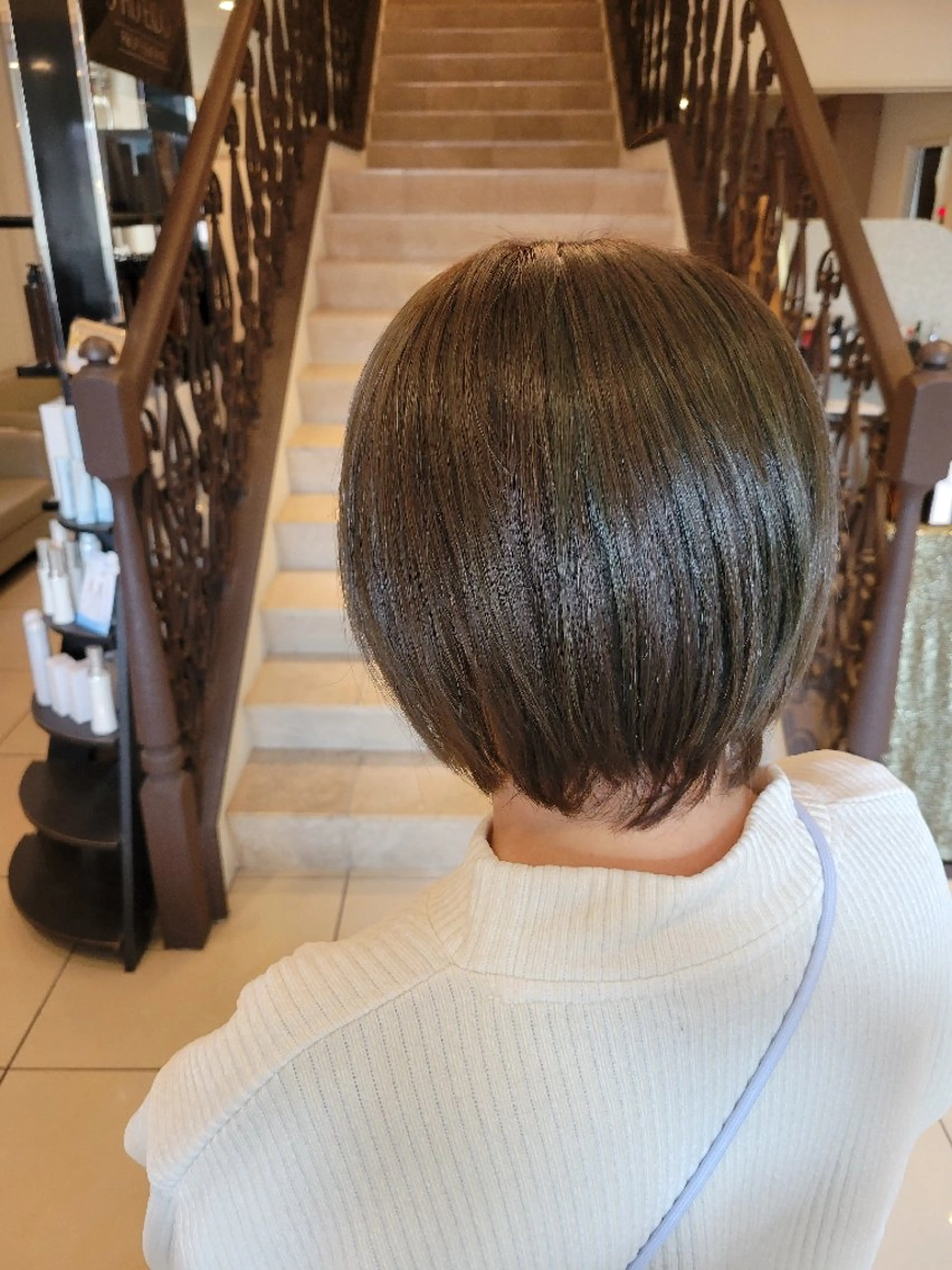 ショート さとう かなこのヘアスタイル