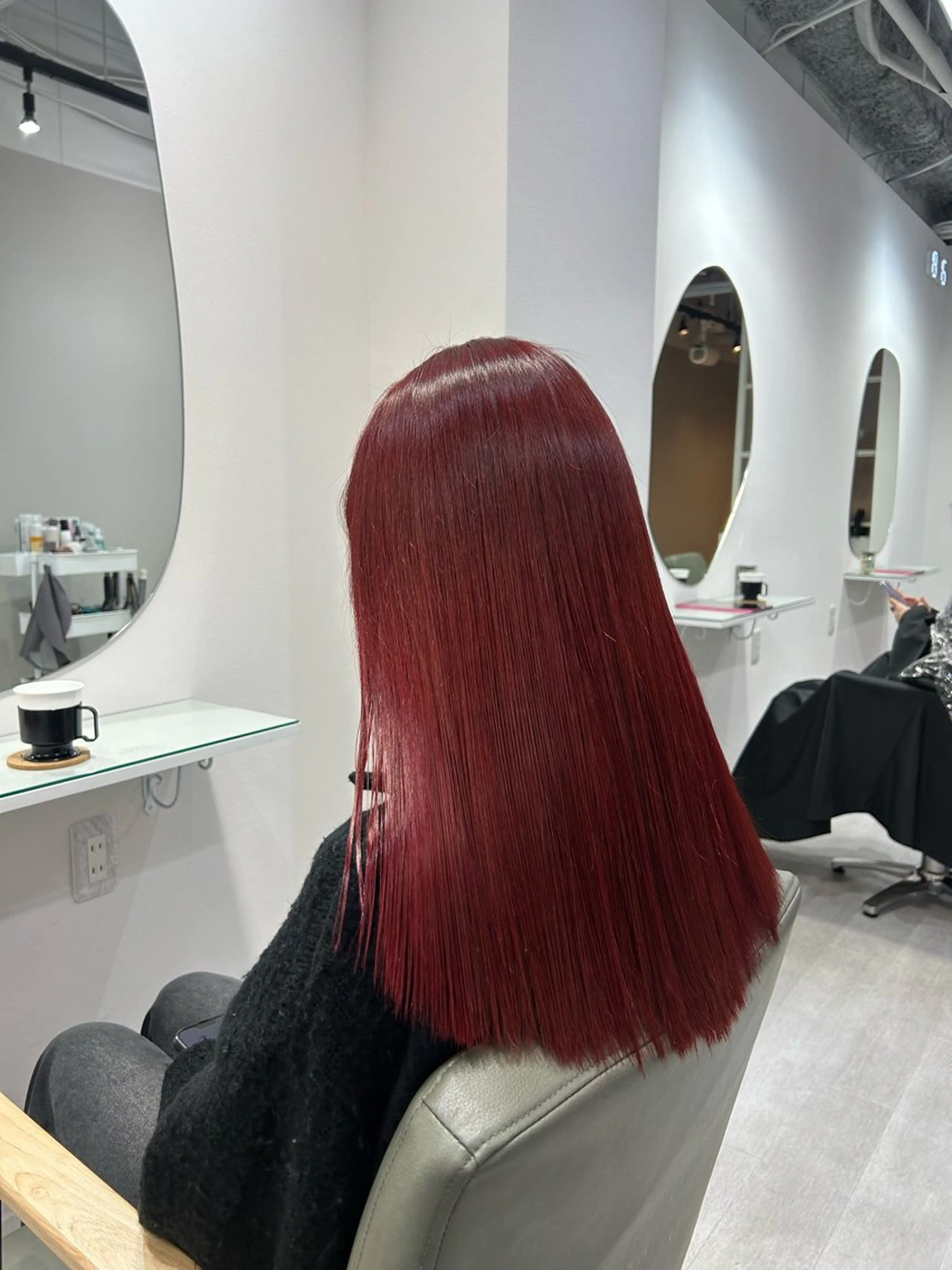 🎀ダブルカラー(ブリーチなし中明度カラー)＋3stepトリートメント🎀の写真