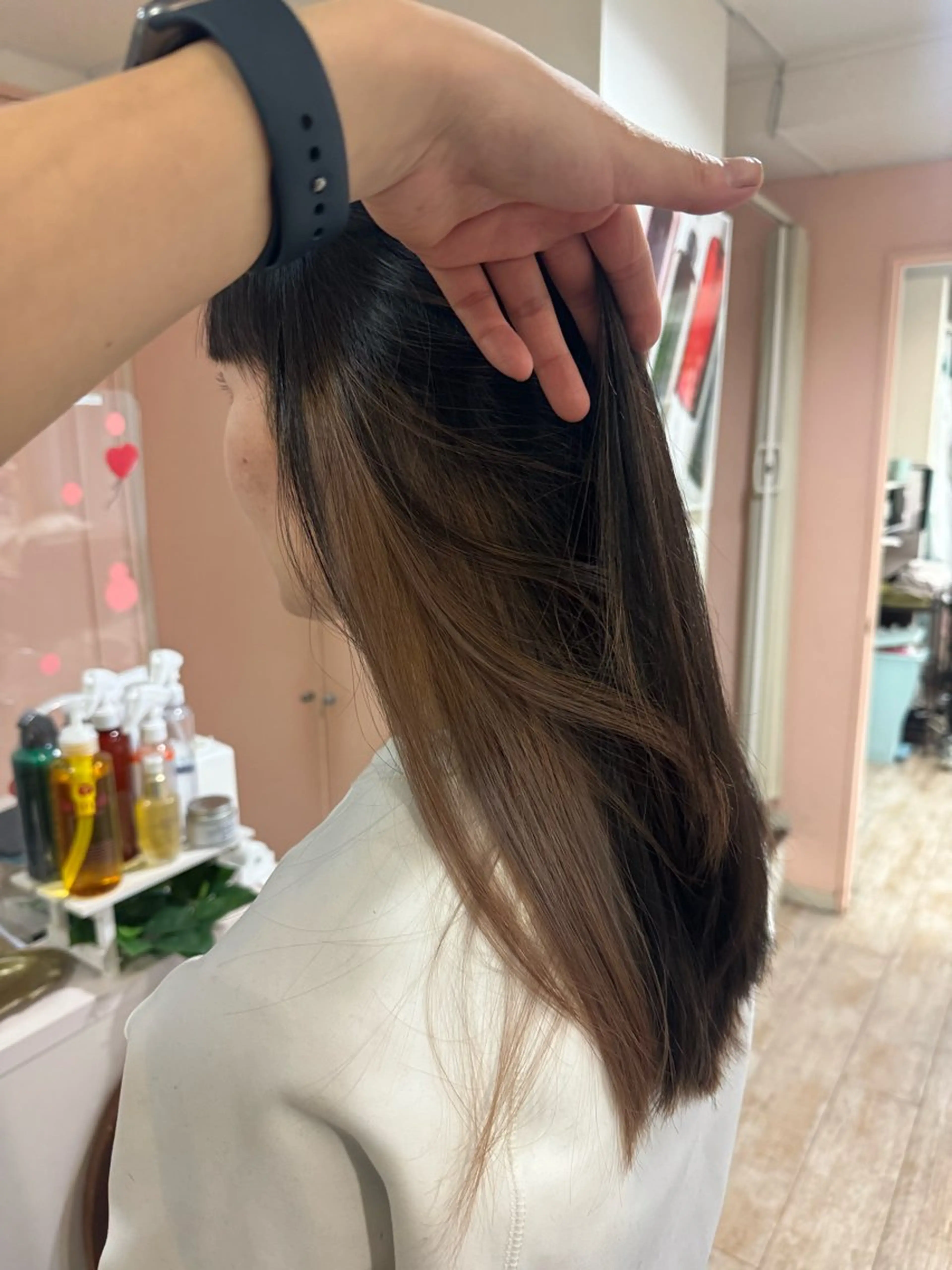 ロング カラー インナーカラー 個室サロン🌼万希 ヘアケア/ヘッドスパのヘアスタイル