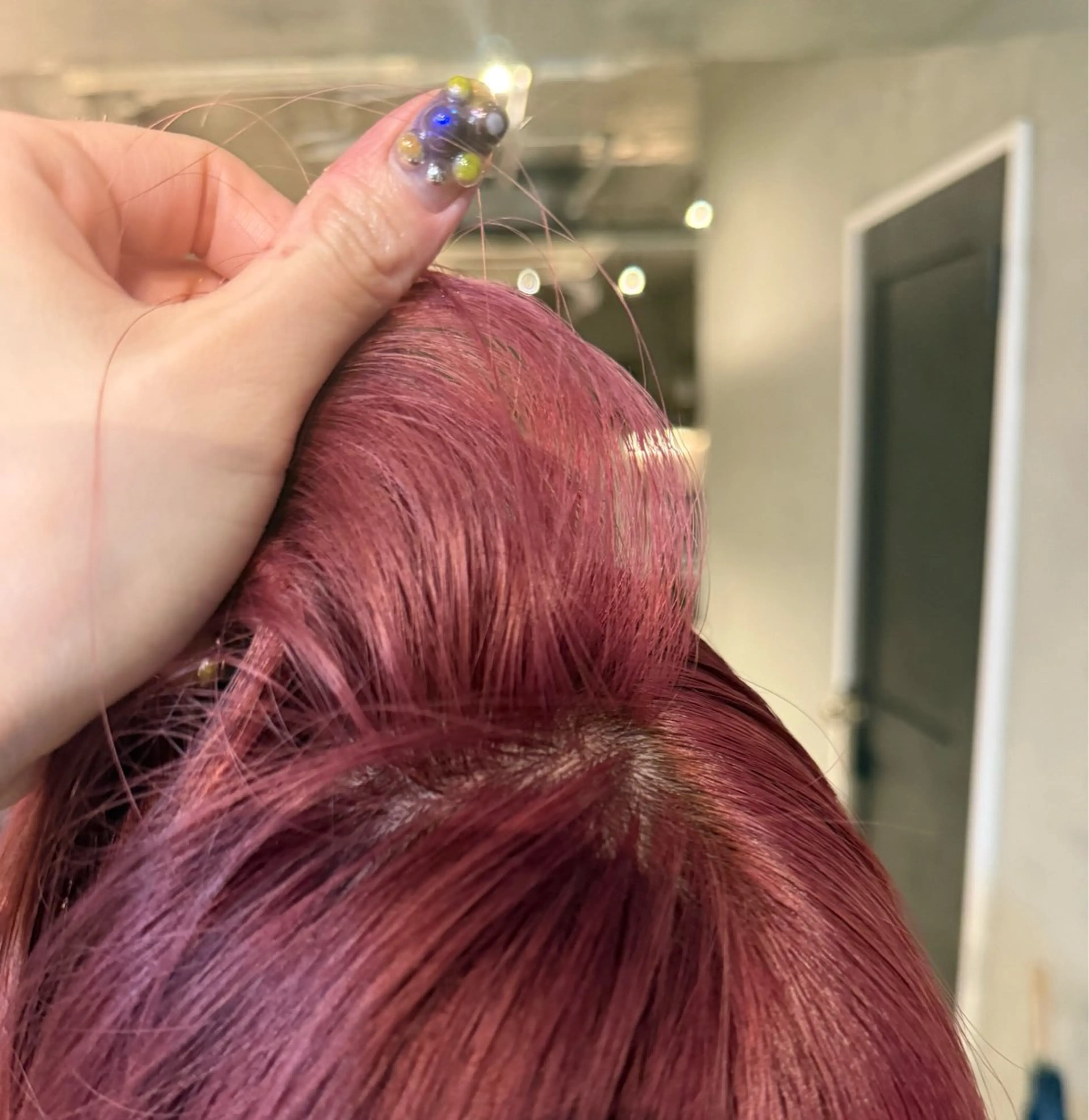 カラー 河坂 昌恵のヘアスタイル