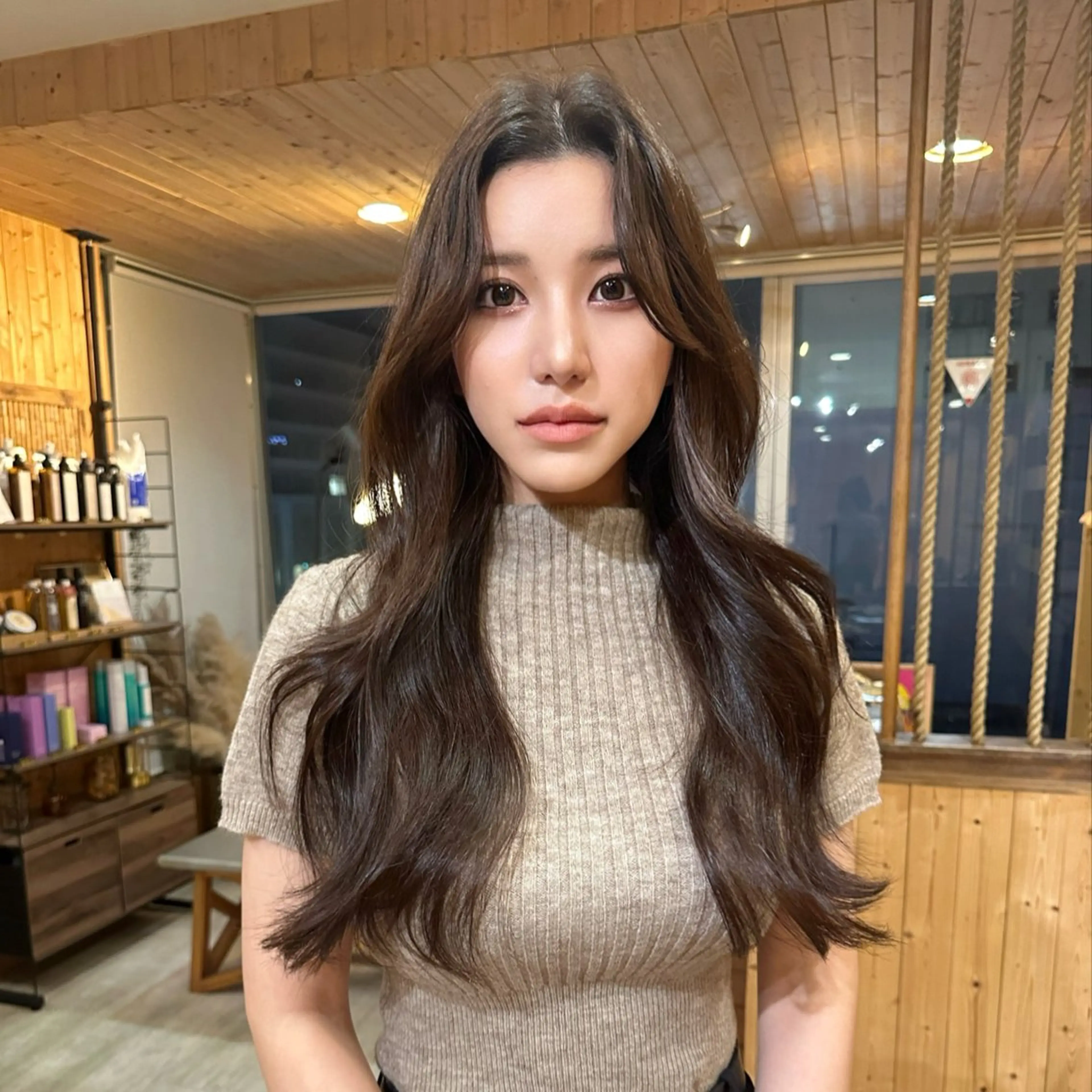 belleオリジナルカラー+TOKIOインカラミトリートメントの写真