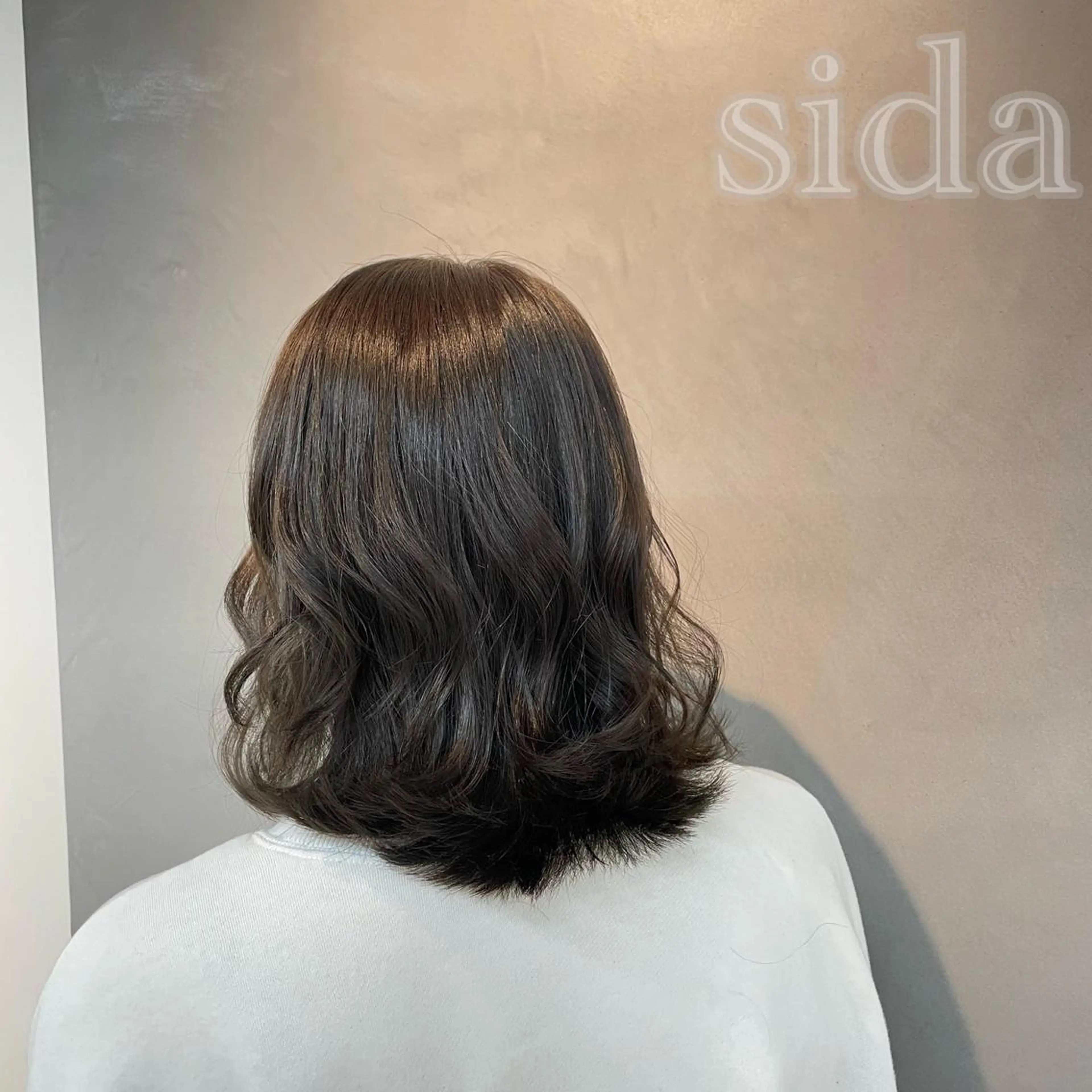 ミディアム カラー sida西院店/ 西村真夜のヘアスタイル