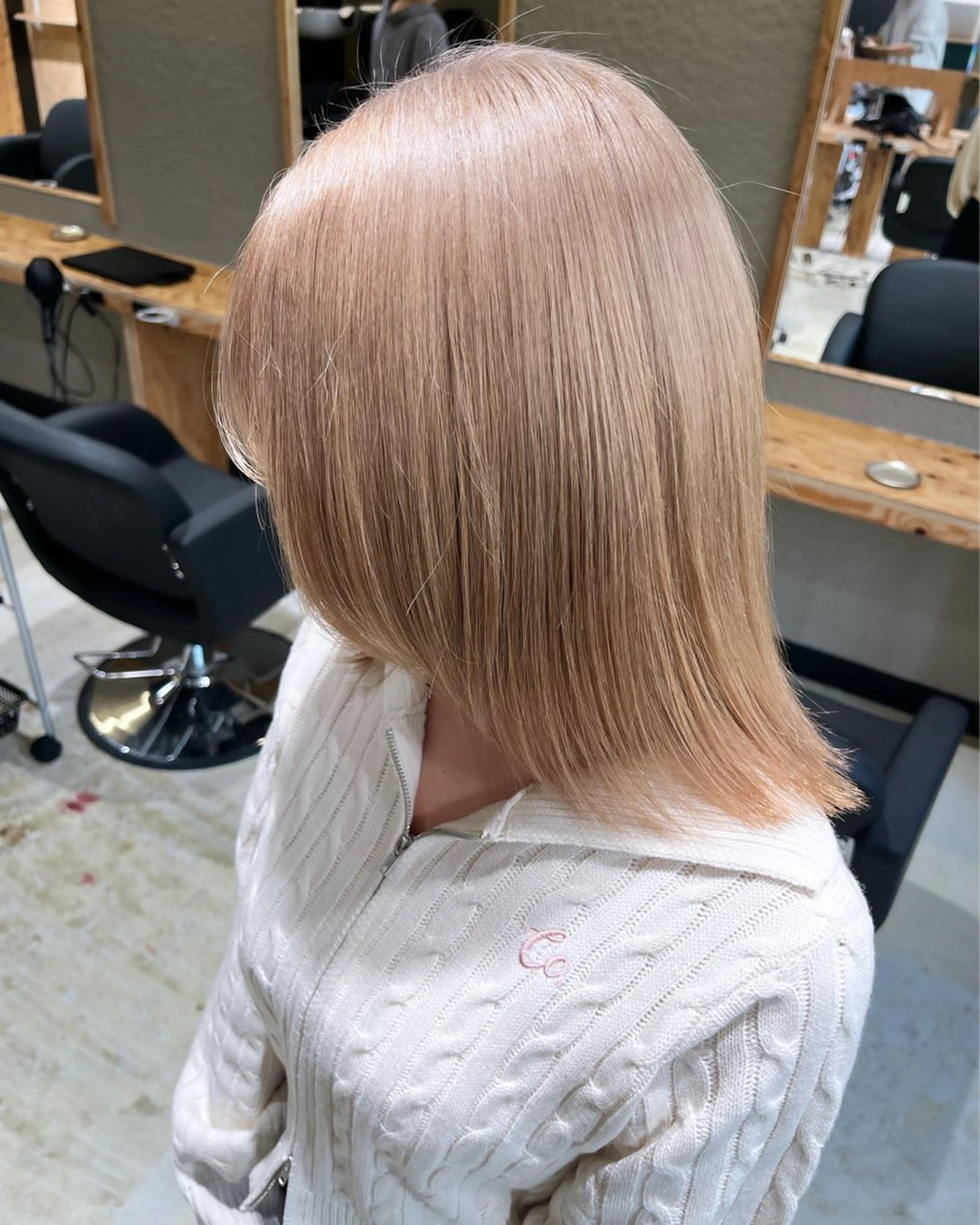 ミディアム ヘアカラー トリートメント 🏅EIGHT難波/ 【店長】タモツのヘアスタイル