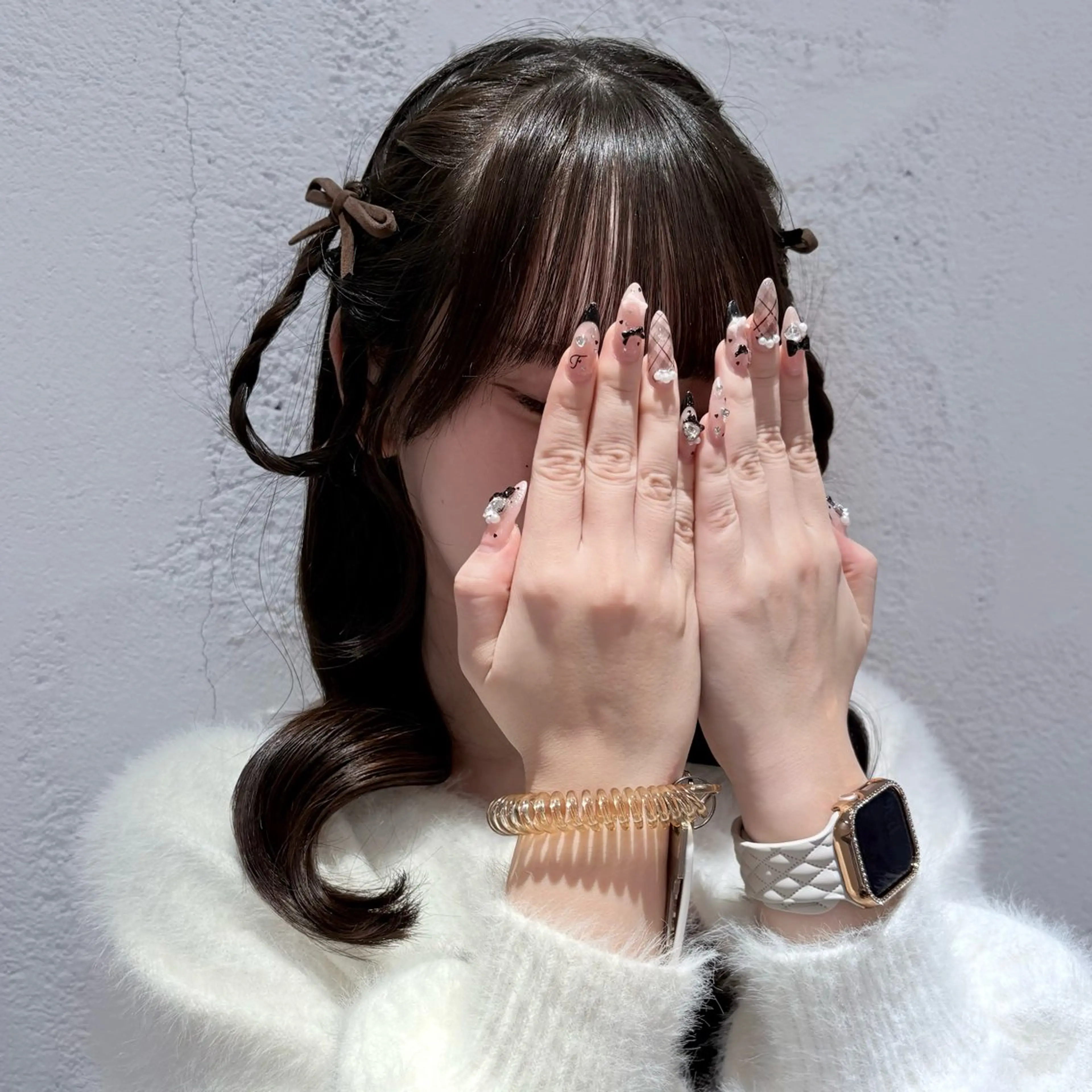 セミロング ヘアアレンジ ヘアセット 縮毛矯正/Wカラー /アレンジ🌙あまにのヘアスタイル