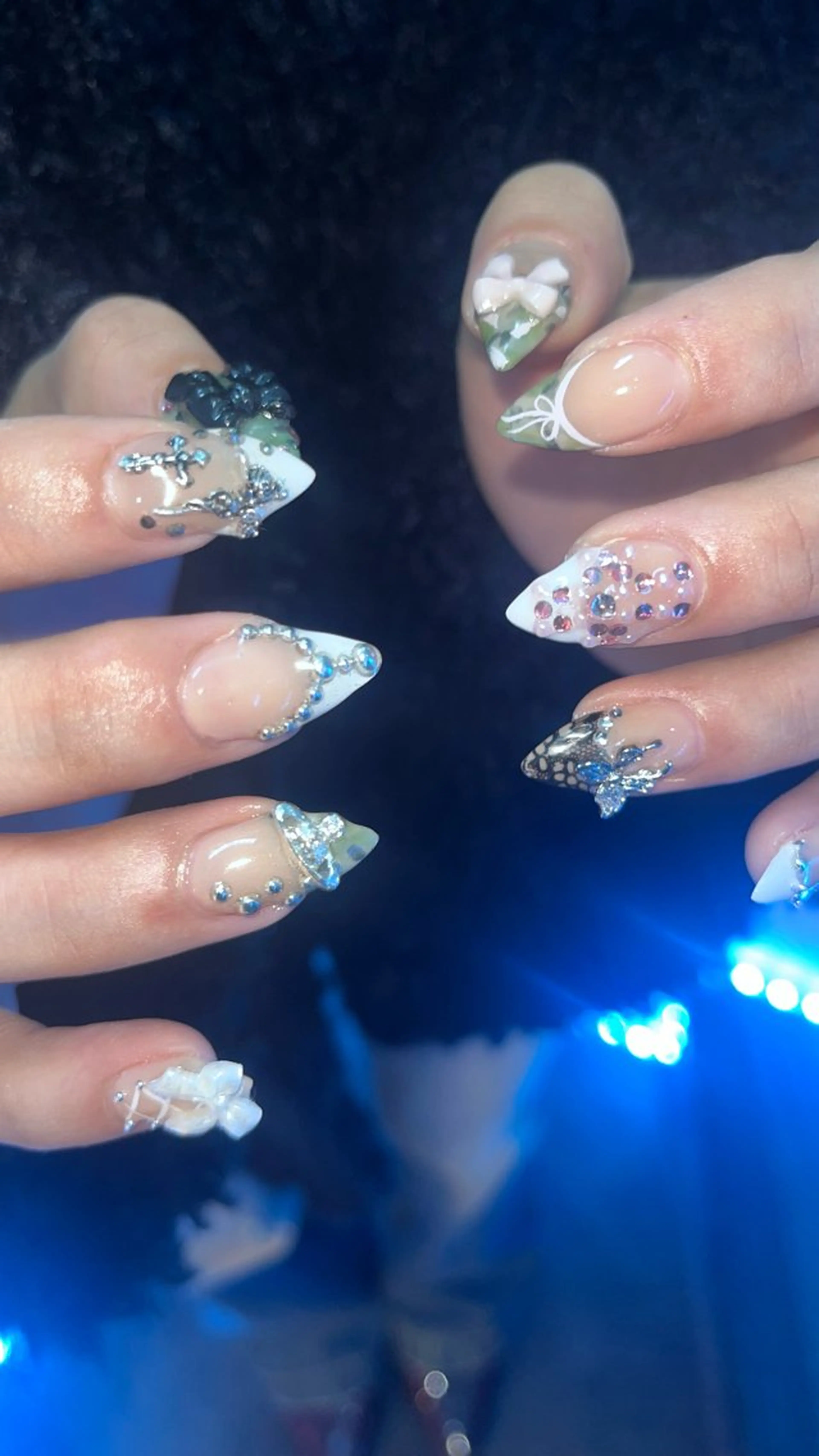 ネイル BANSA ˖ ࣪⊹ 大阪 個性派 派手のネイルデザイン