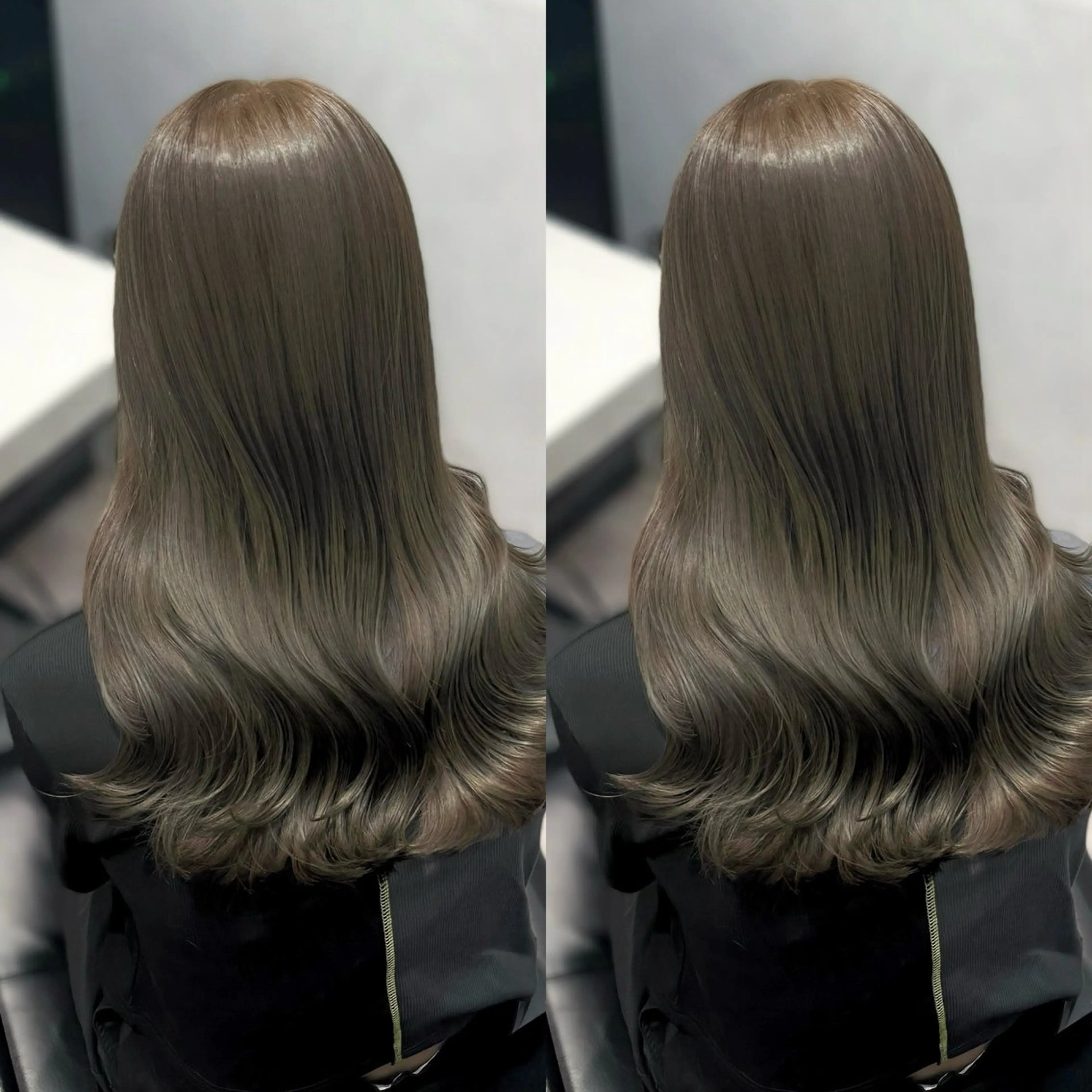 ロング カット ヘアカラー トリートメント 🌟透明感カラー 🌟松岡勇輝のヘアスタイル