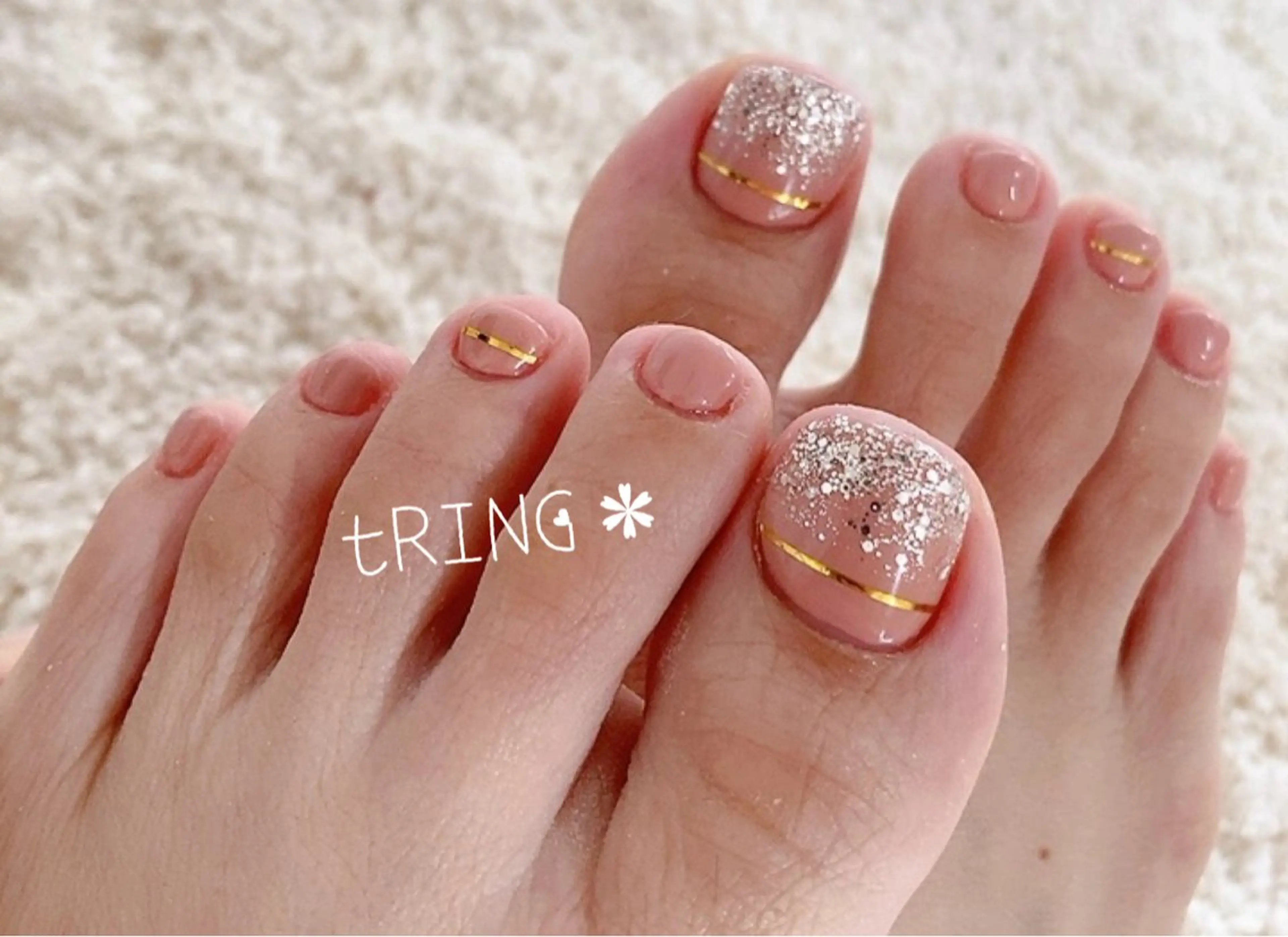 ネイル フットネイル tRING＊ しいの木台のネイルデザイン