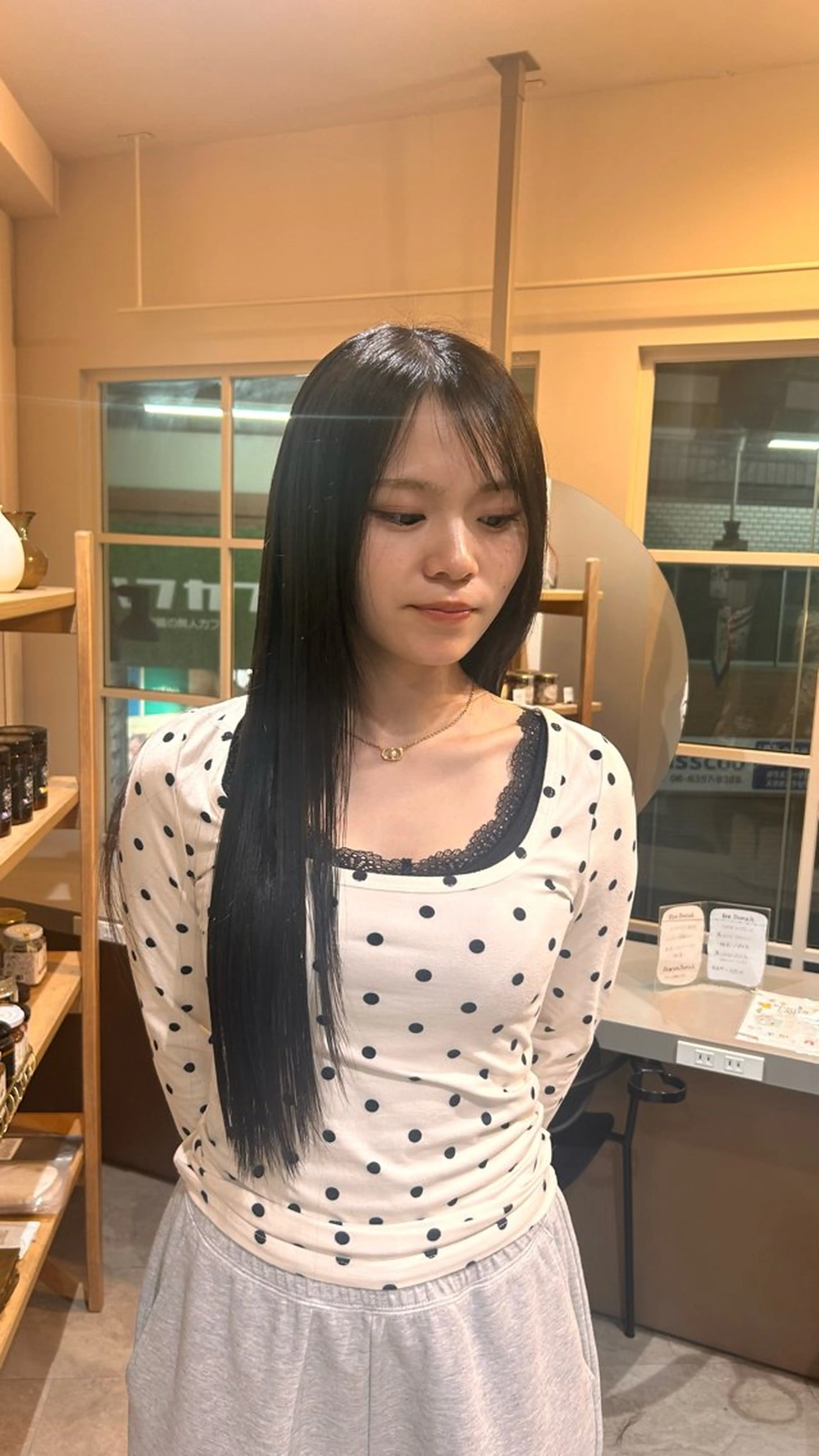 カラー ヘアカラー H天神橋所属・心優/ MIYUUのヘアスタイル