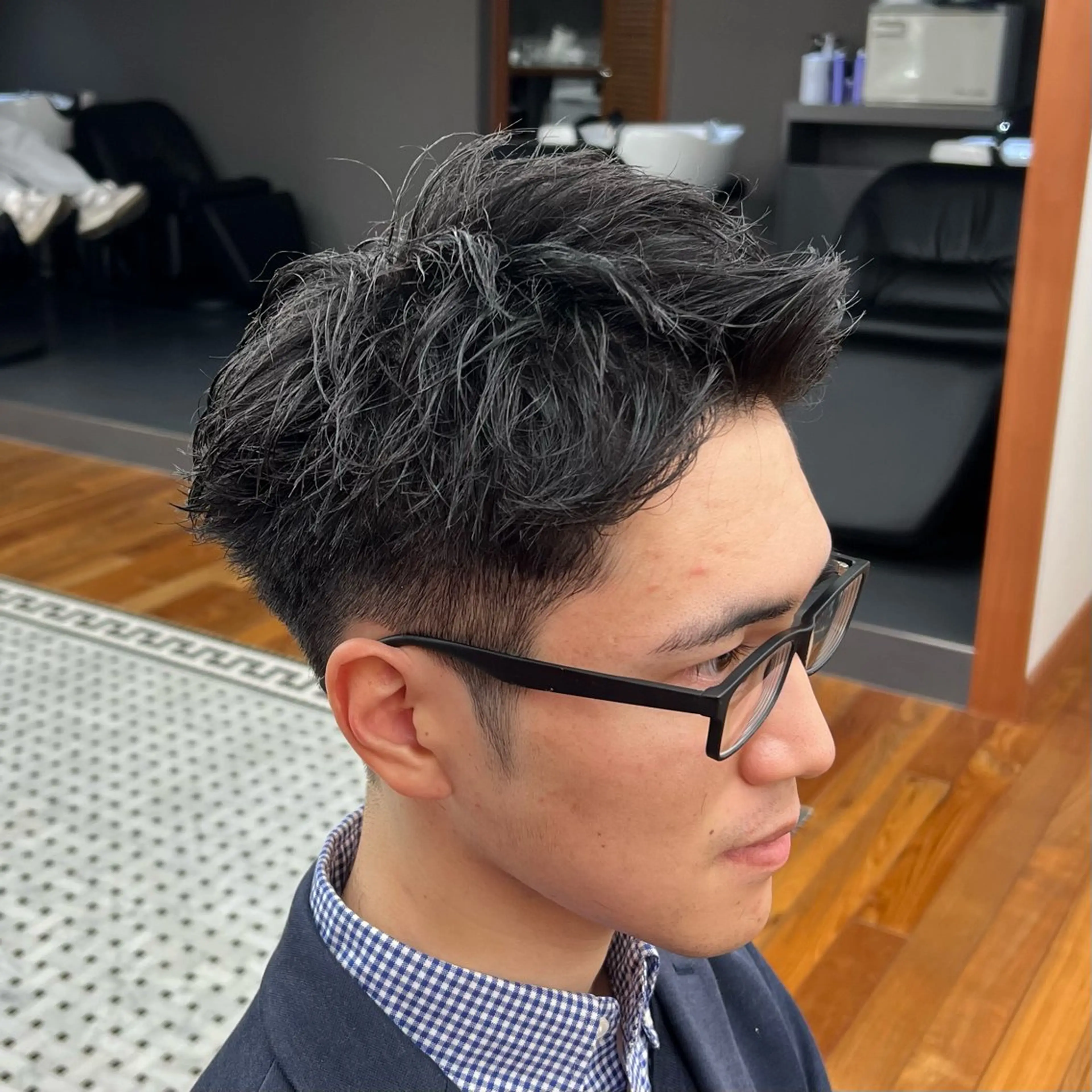 ショート メンズ スパイキーショート 刈り上げ ショートヘア カット メンズカット✂️ スキンフェード伊藤陸のヘアスタイル