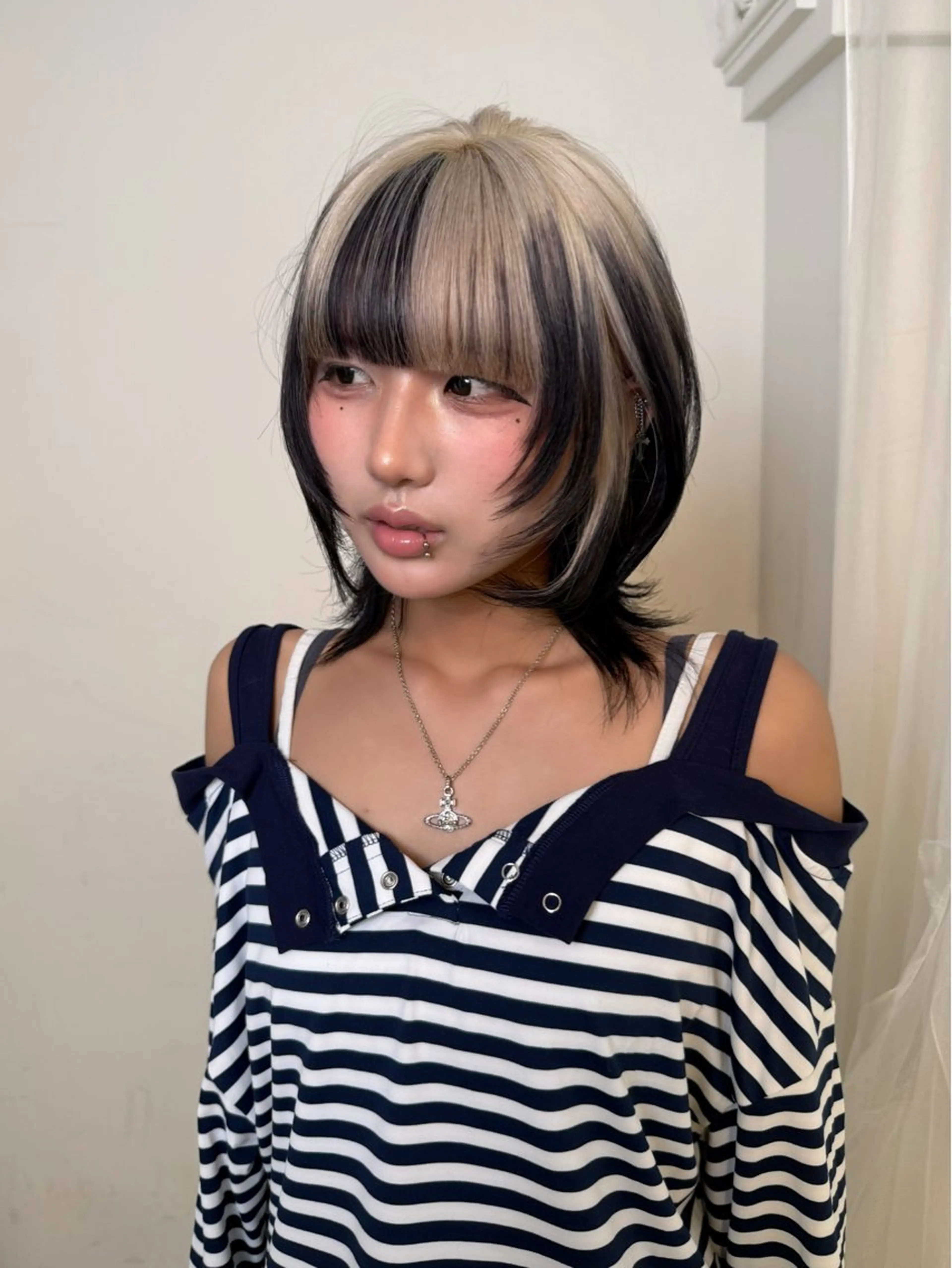 ショート カラー カット ヘアカラー トリートメント ヘッドスパ ヘアセット HARUNA/原宿/ デザイン/カットのヘアスタイル
