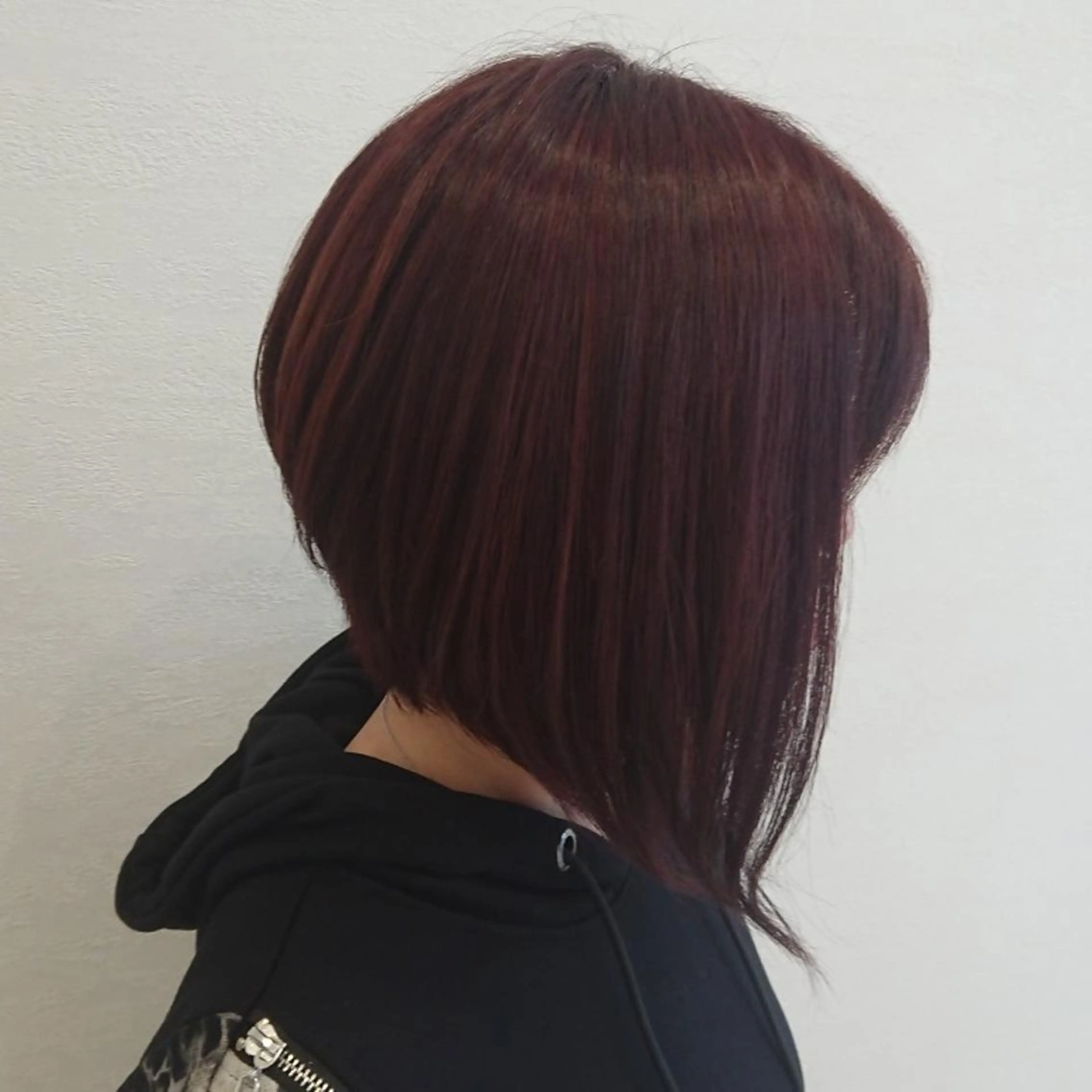 ミディアム ボブ 坂上 晴日のヘアスタイル