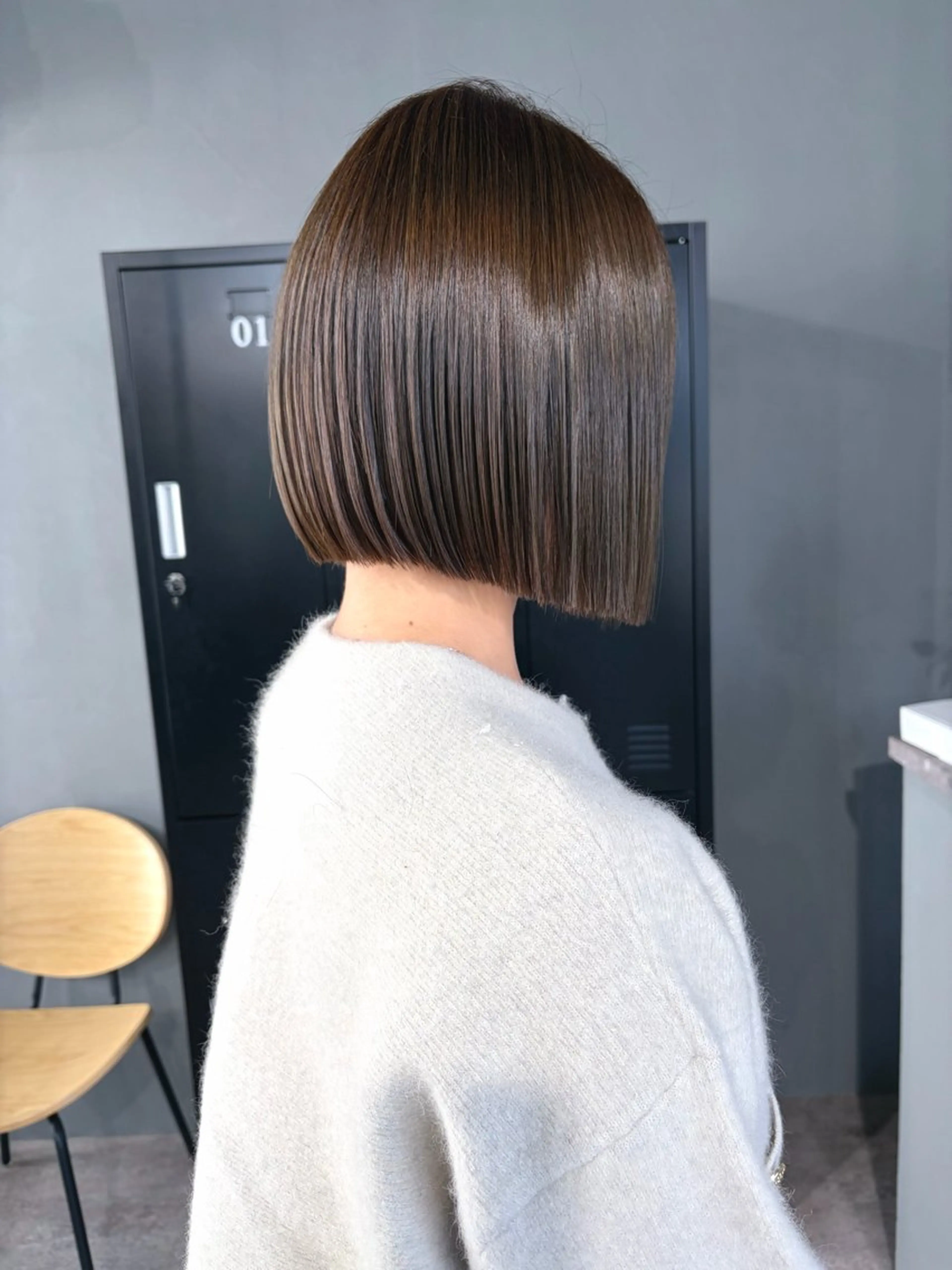 ショート カラー ボブ カット ヘアカラー トリートメント S. Hitomiのヘアスタイル