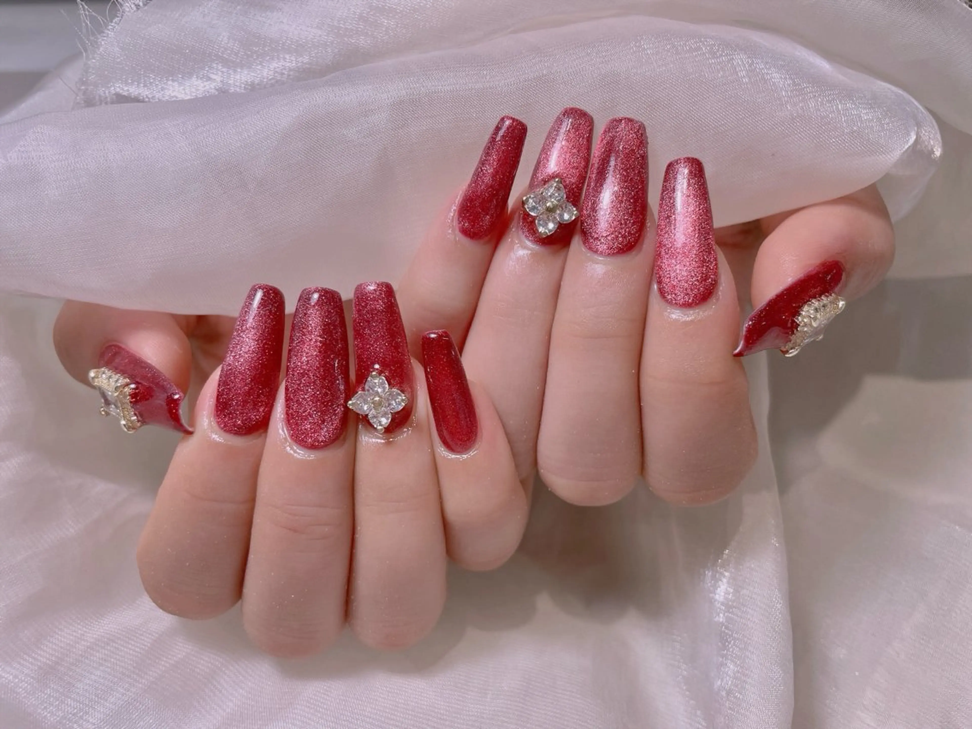 ネイル ハンドネイル 長さだし専門店 M2　rikaのネイルデザイン