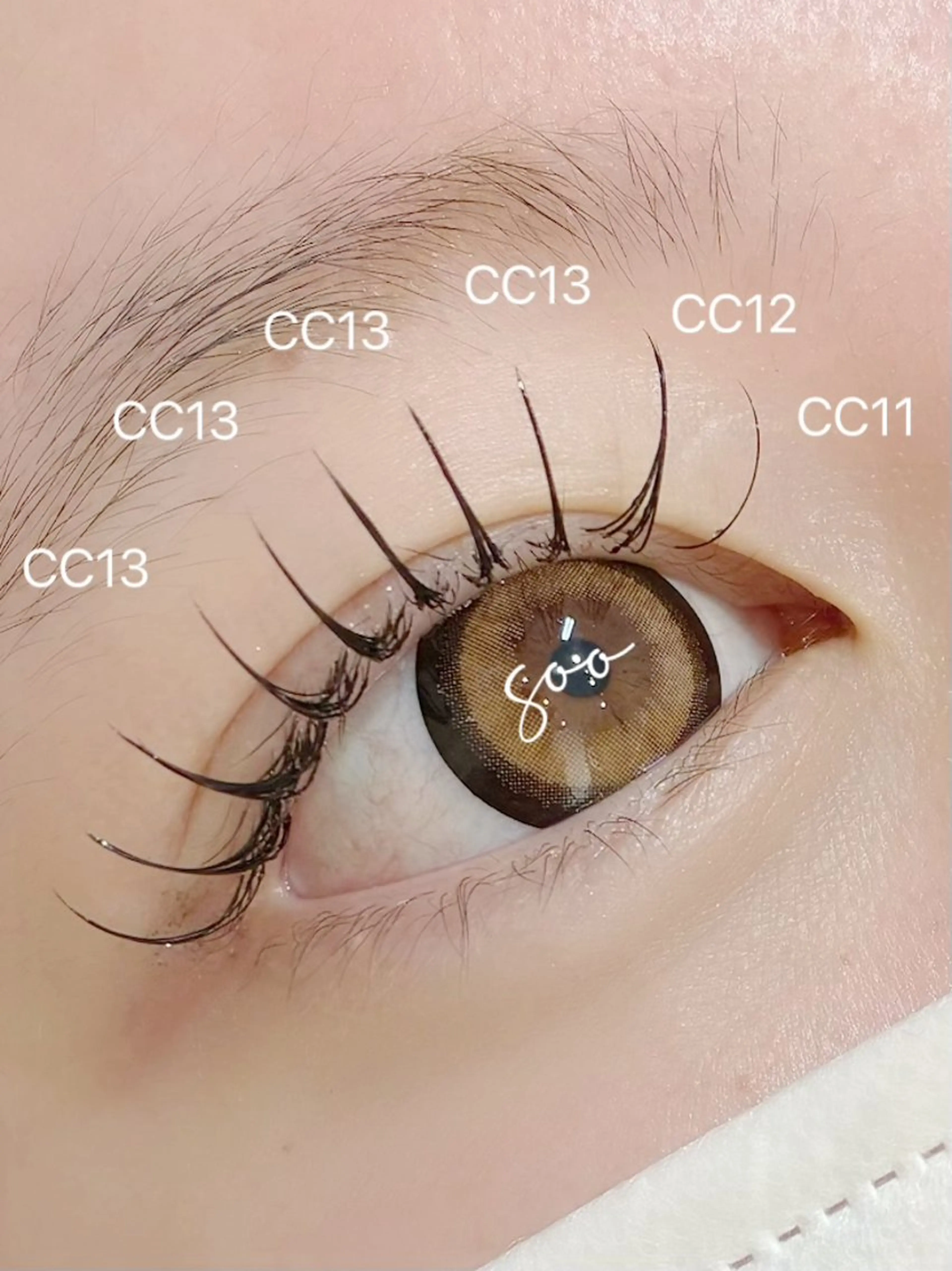 マツエク・マツパ soo lash room Kanaeのマツエク・マツパデザイン