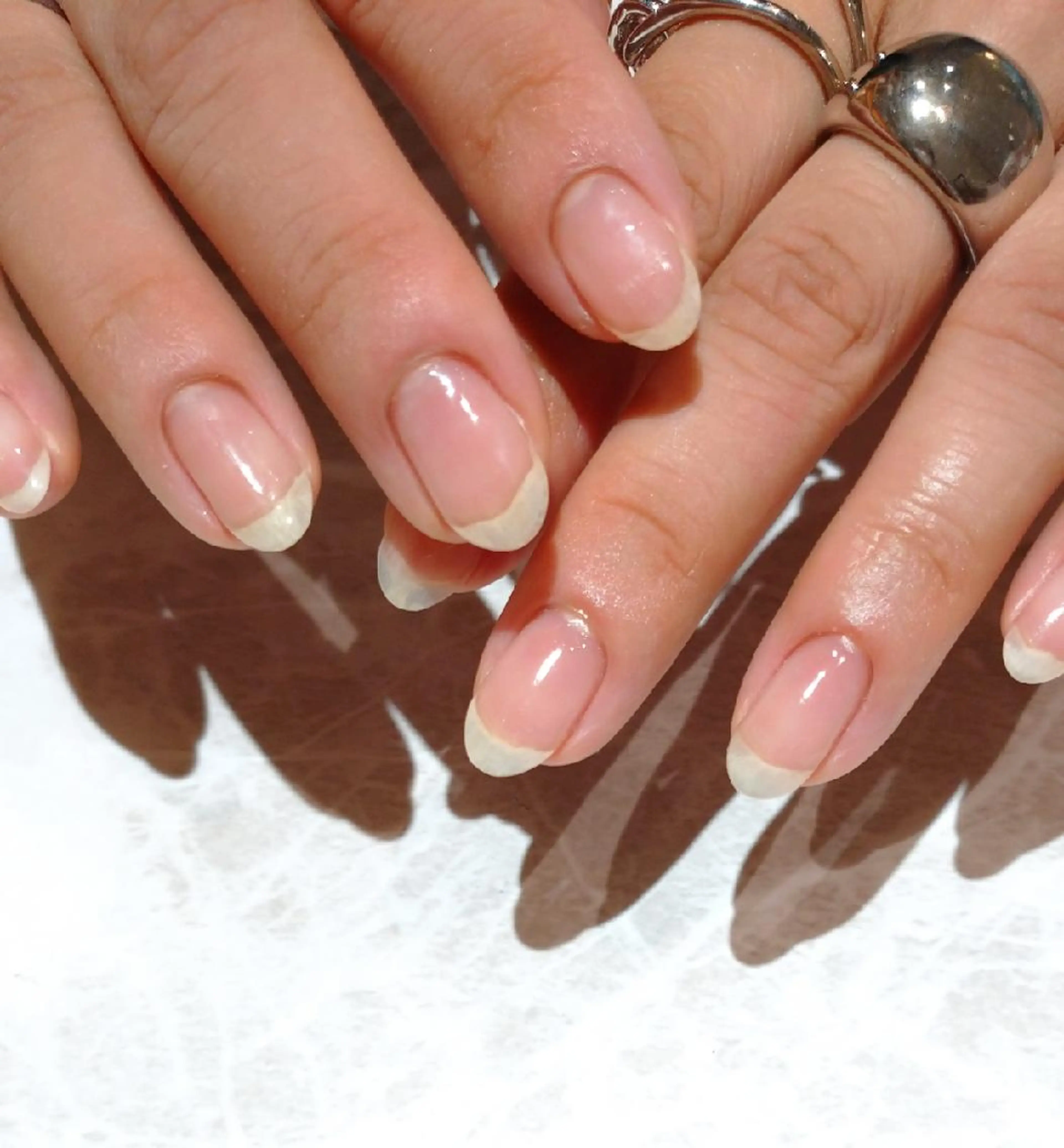 ネイル クリアネイル ハンドネイル 會田 瑠衣のネイルデザイン