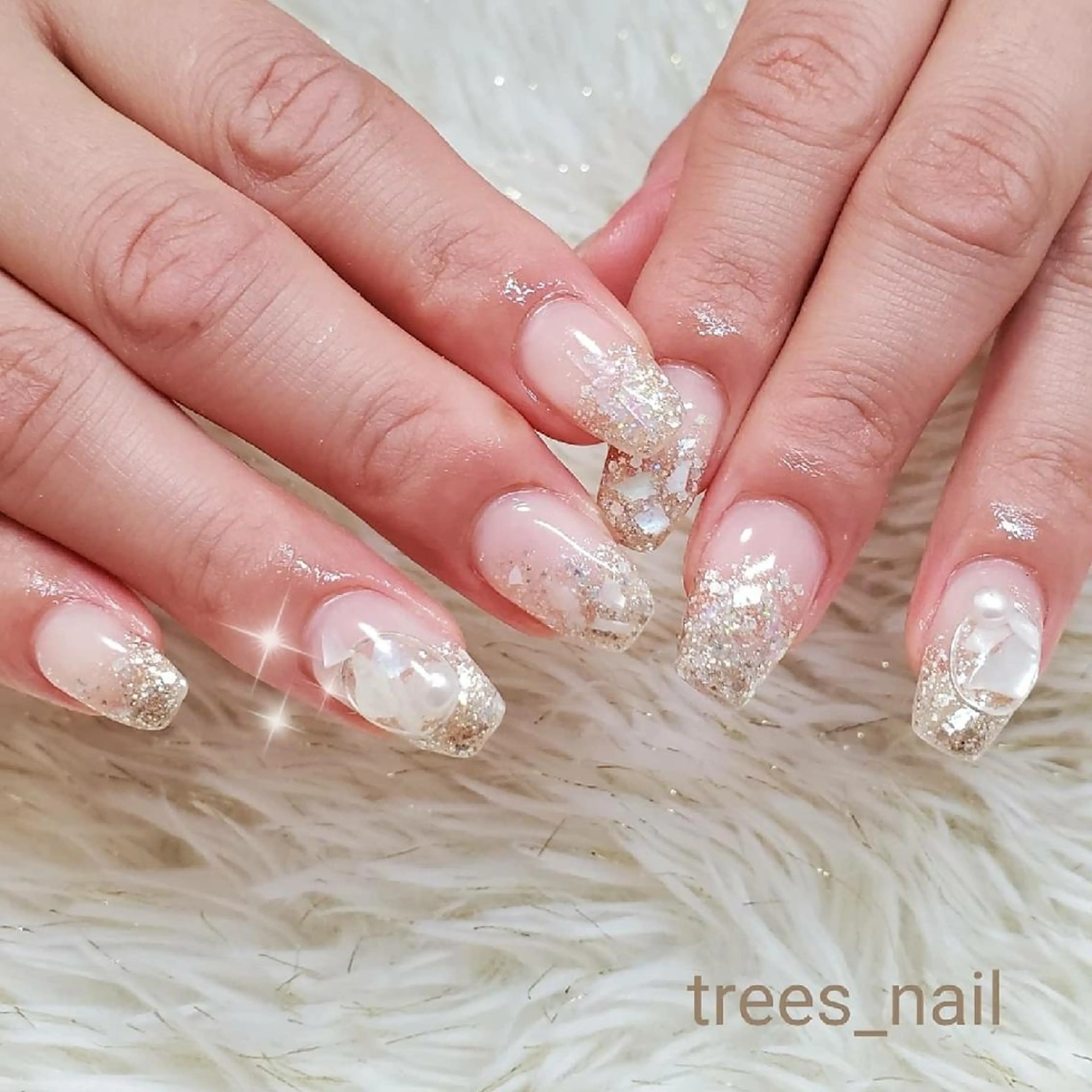 ネイル ハンドネイル フットネイル trees_ nailのネイルデザイン