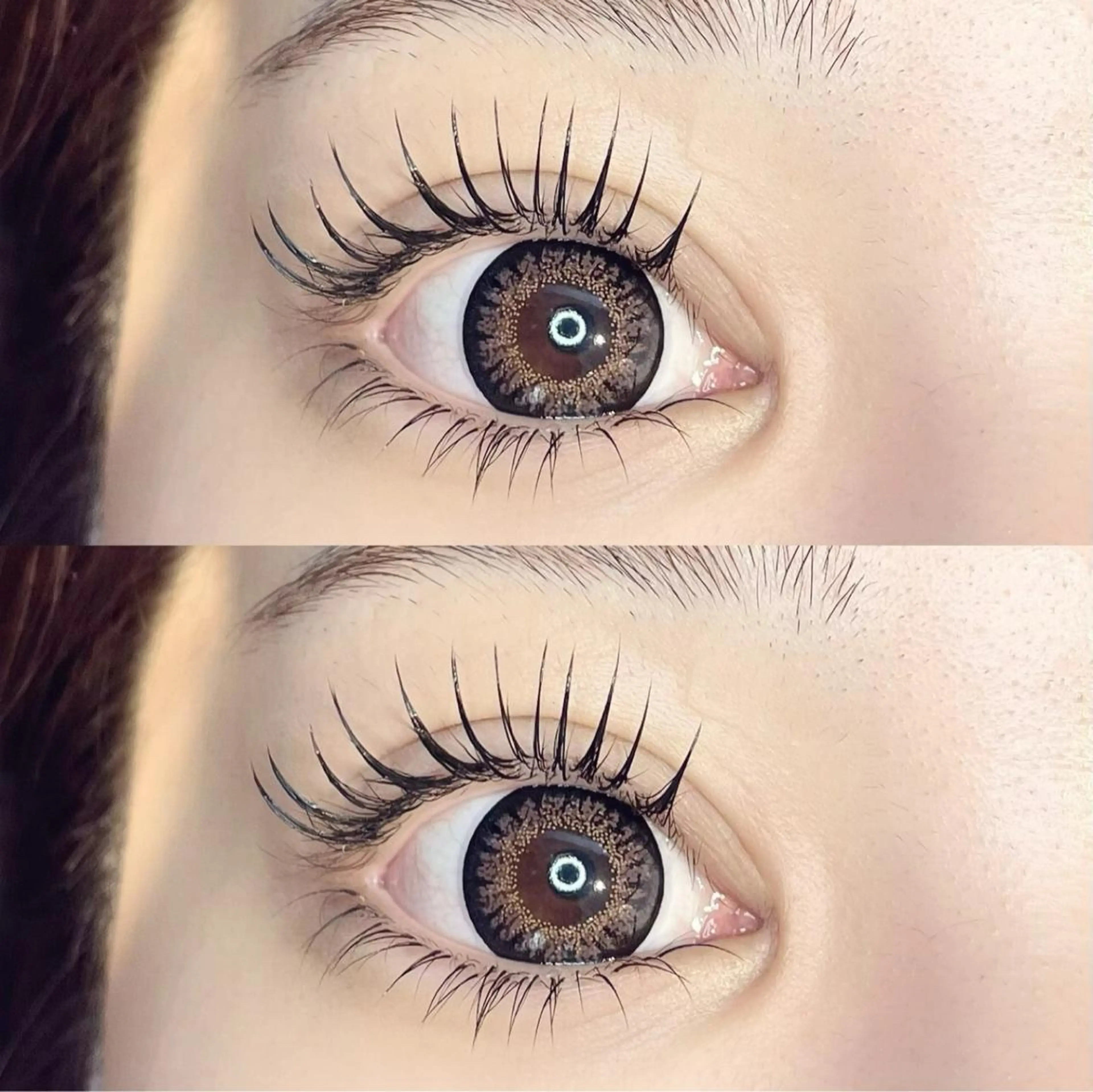 マツエク・マツパ フラットラッシュ 下まつげエクステ マツエク 堀内 優衣💗パリジェンヌのマツエク・マツパデザイン