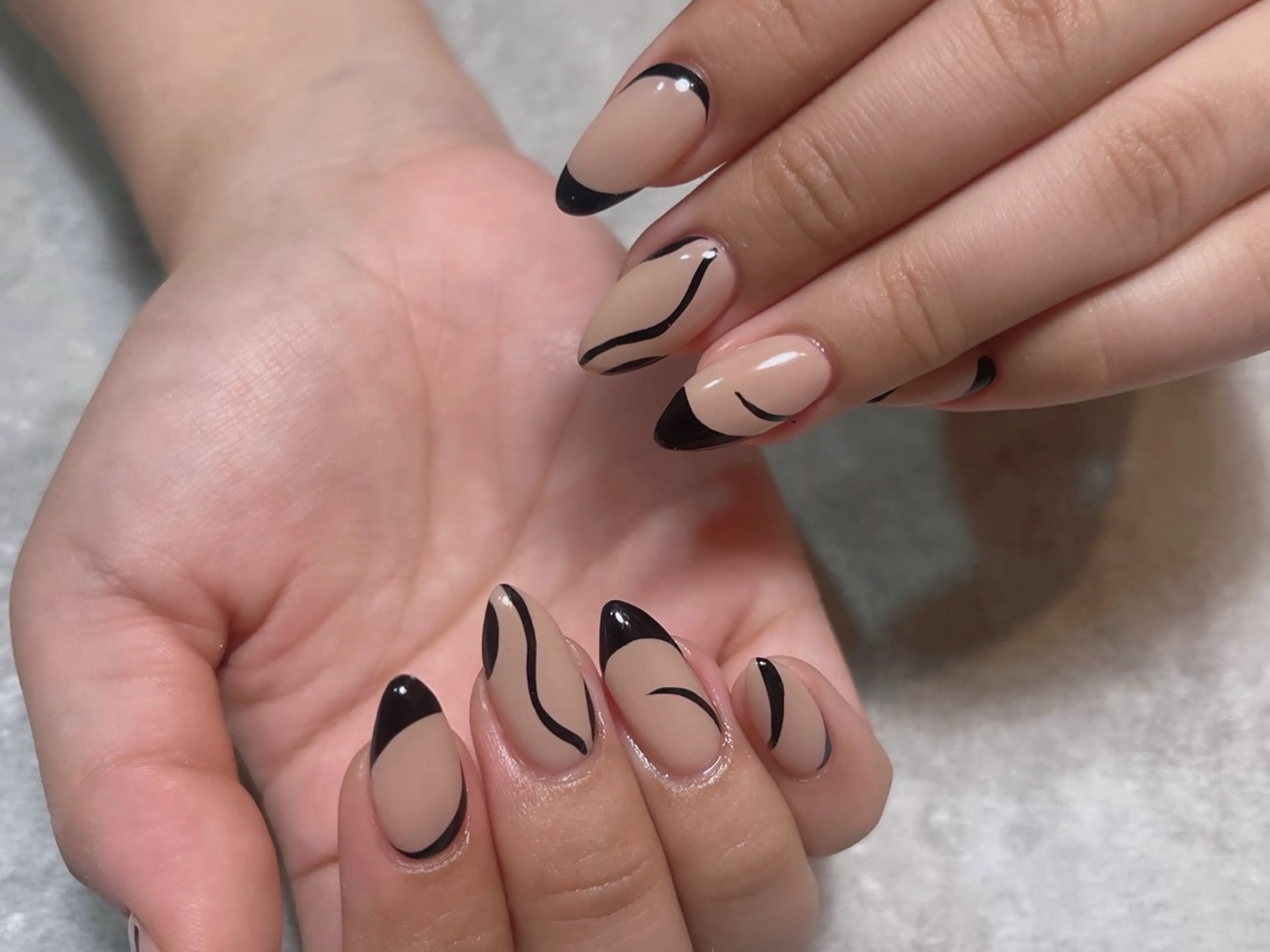 ネイル ハンドネイル ハンドケア ワンホン/韓国 nail 大阪アメ村のネイルデザイン