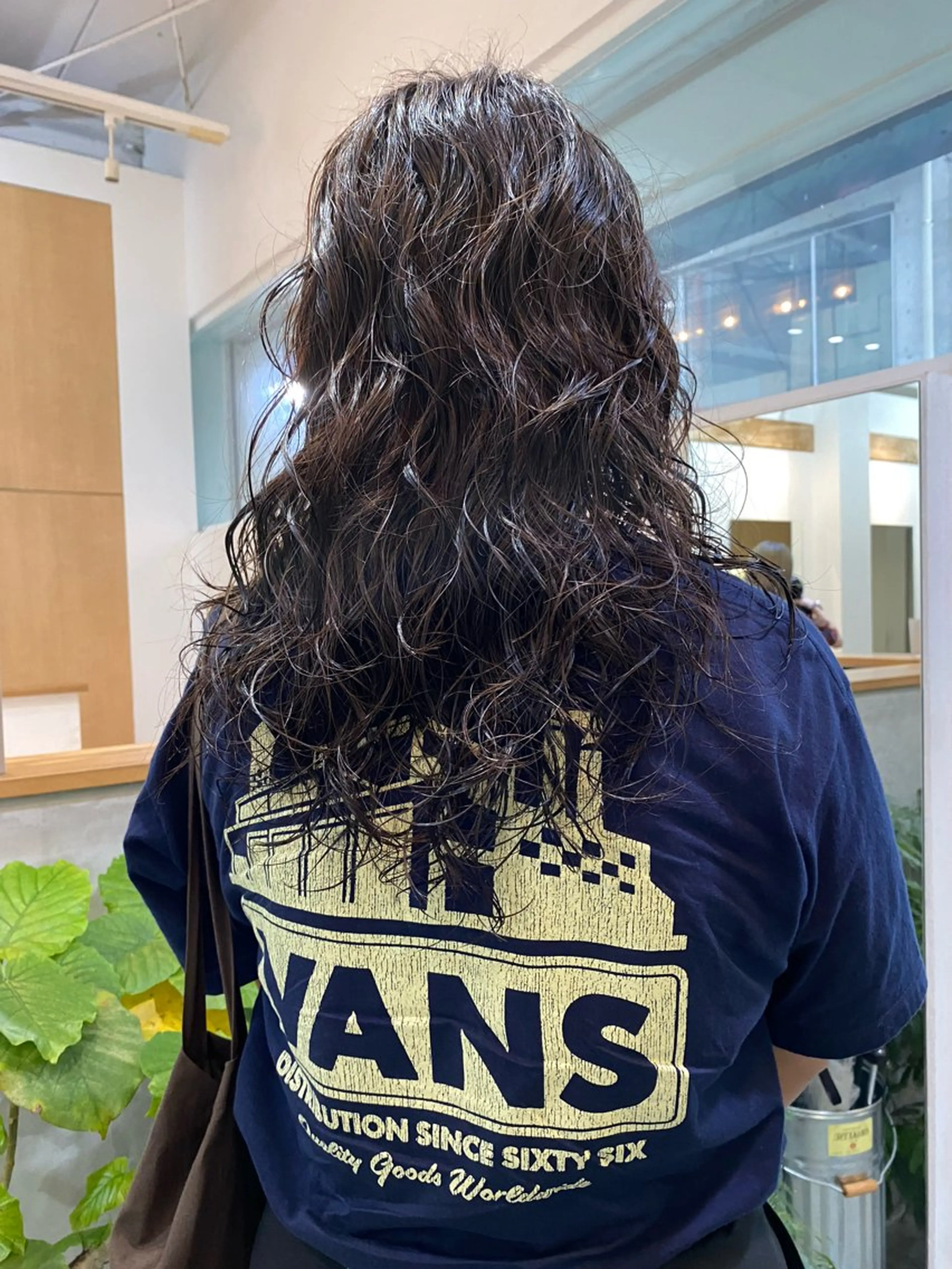 セミロング パーマ カット パーマ トリートメント 森貴裕/ベージュ/ パーマ/オリーブのヘアスタイル