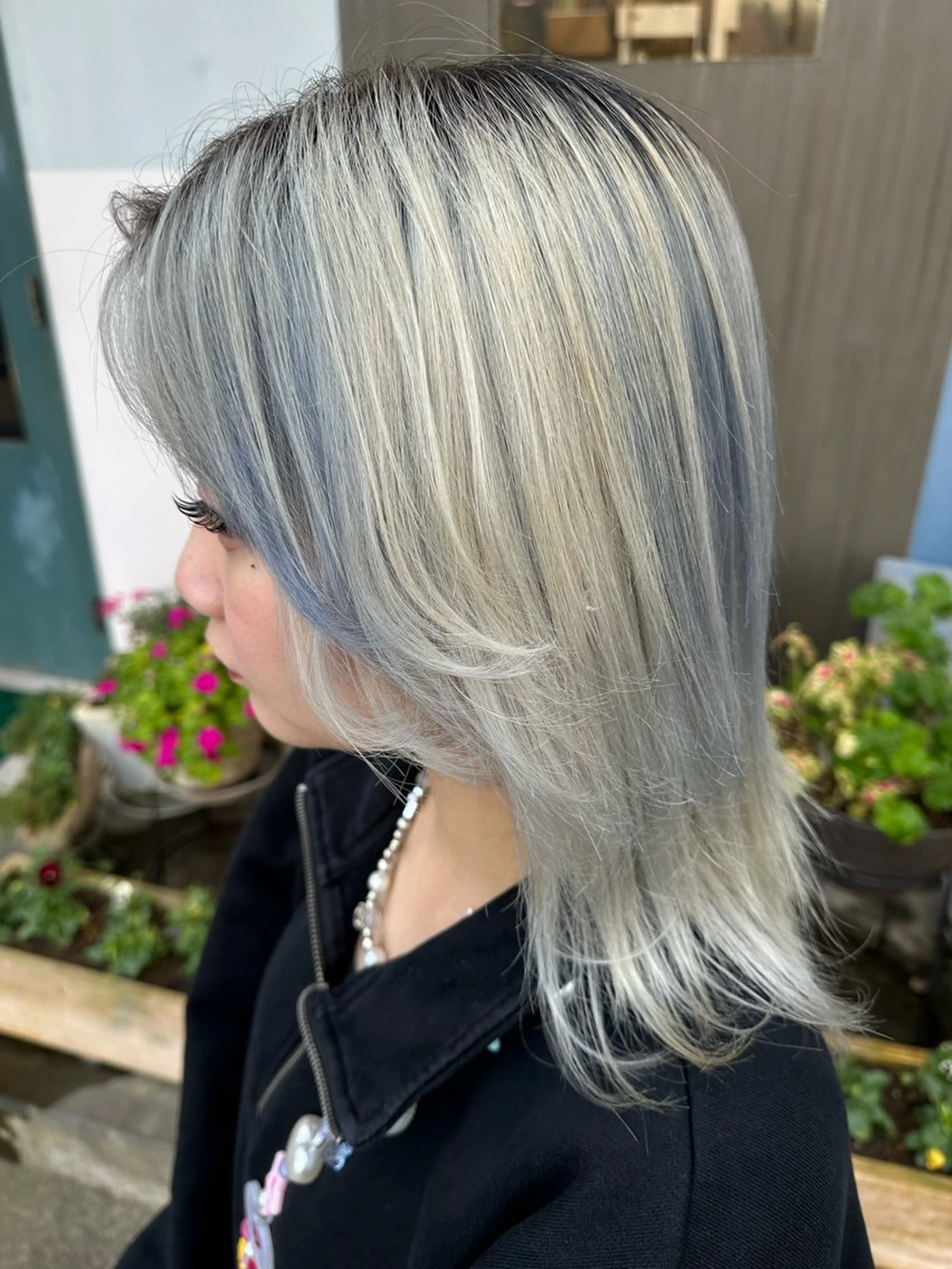 ショート 顔周りカット 【echelle】 あむのヘアスタイル