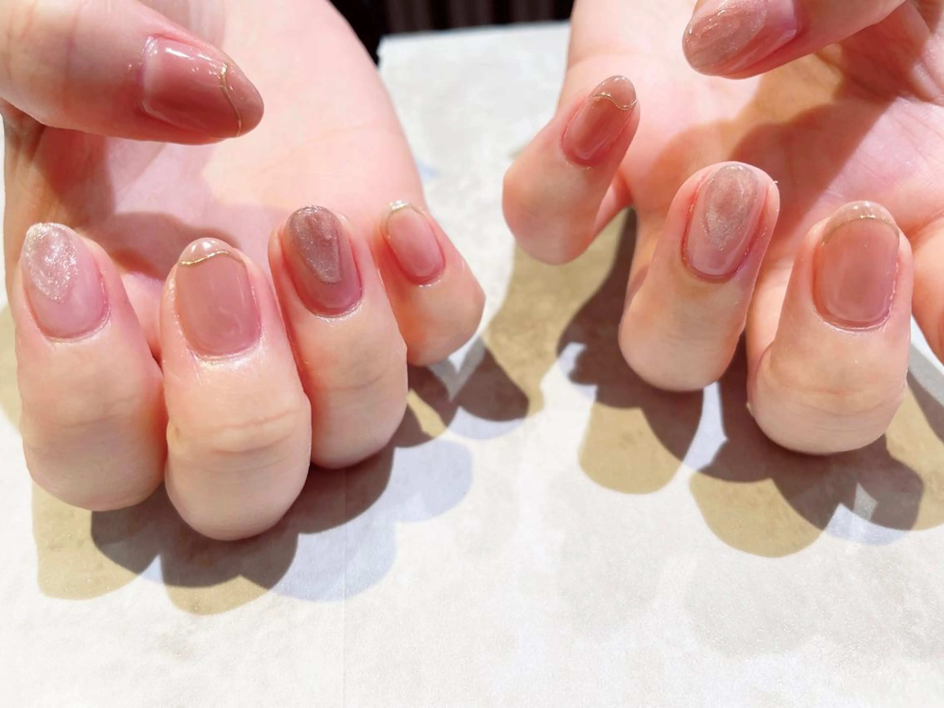 ネイル 舞田 苑香のネイルデザイン