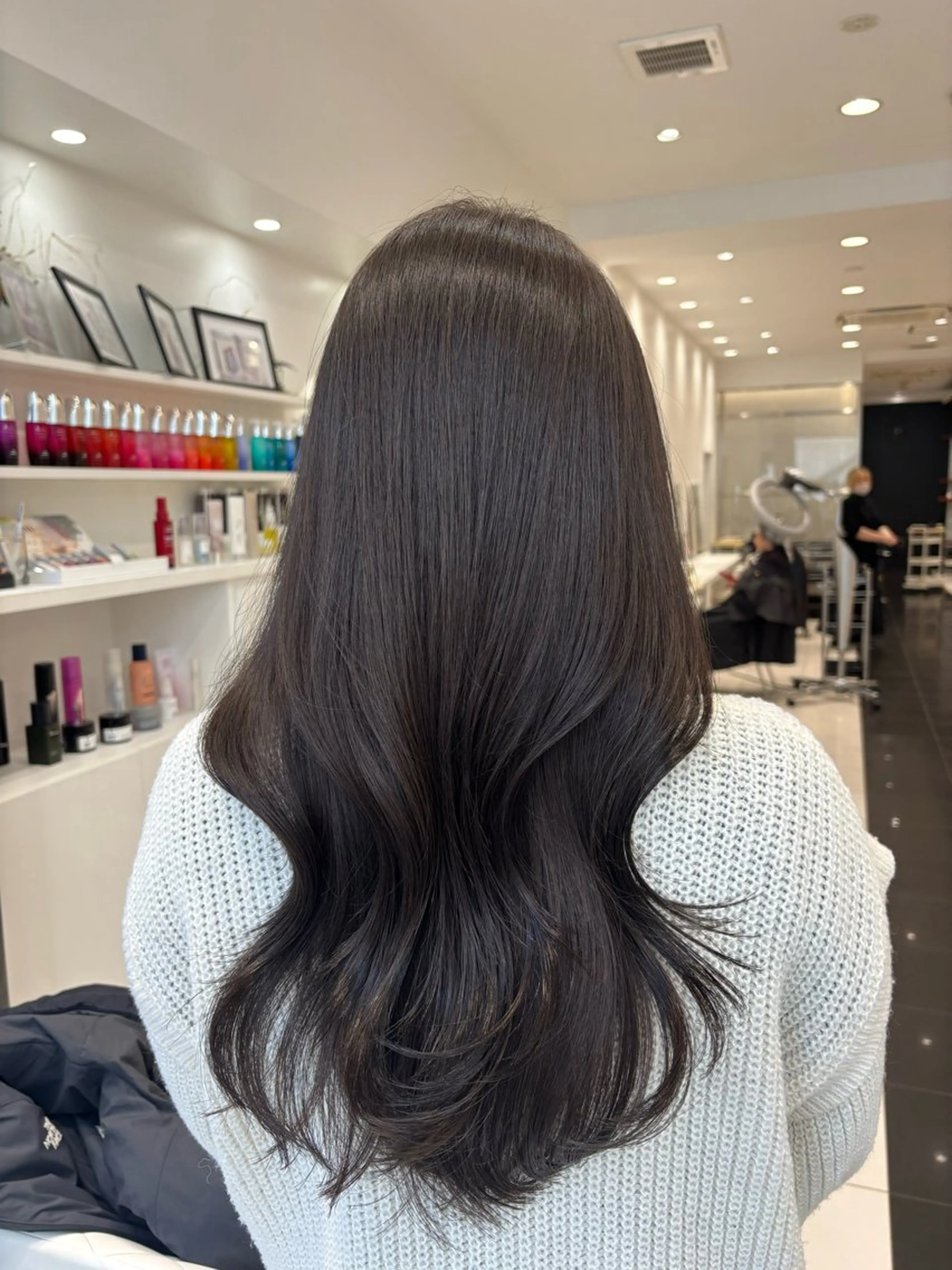 ロング カラー カット ヘアカラー ヘッドスパ BiBi    武田 あやのヘアスタイル