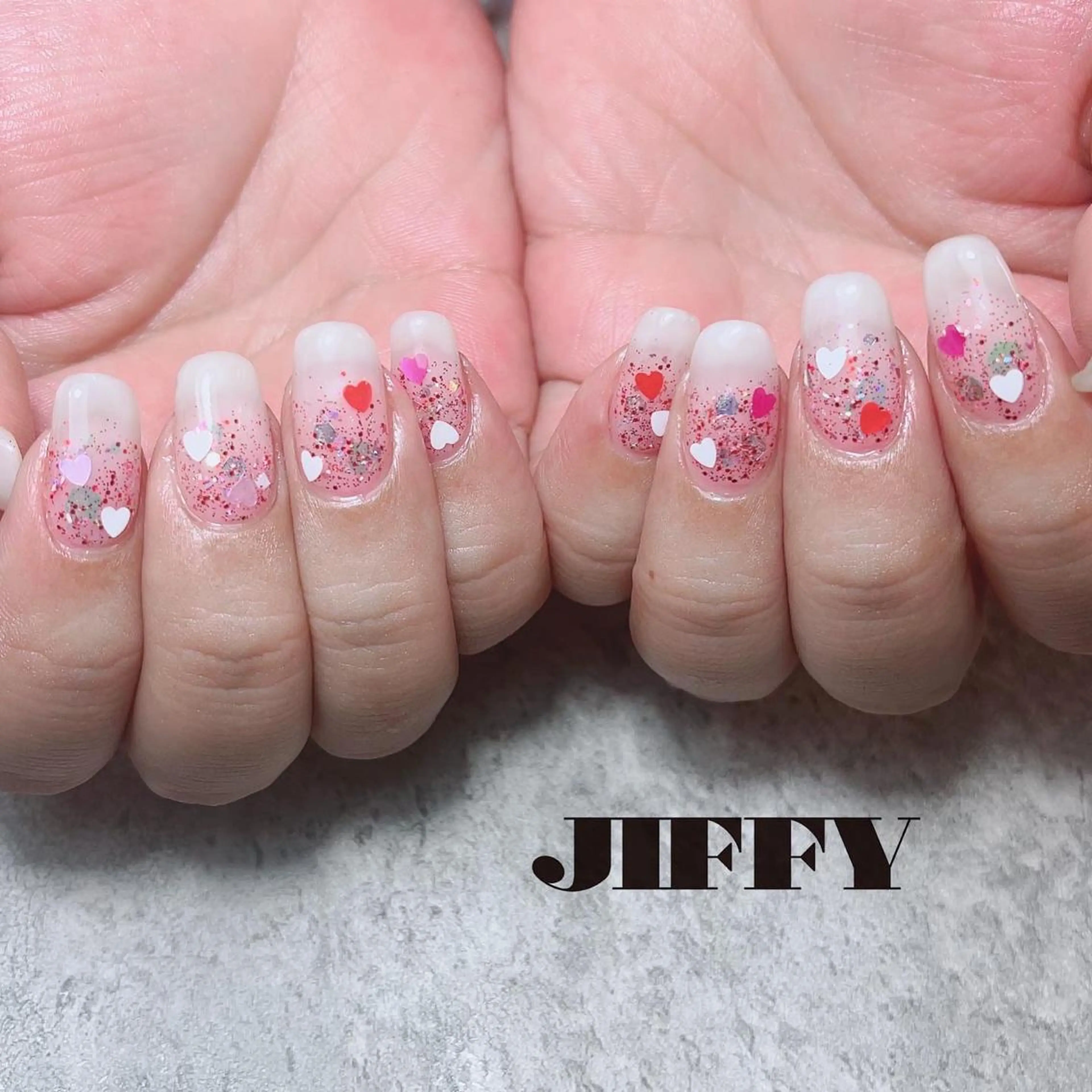 ネイル ハート JIFFY所属・JIFFY nailstudioのネイルデザイン