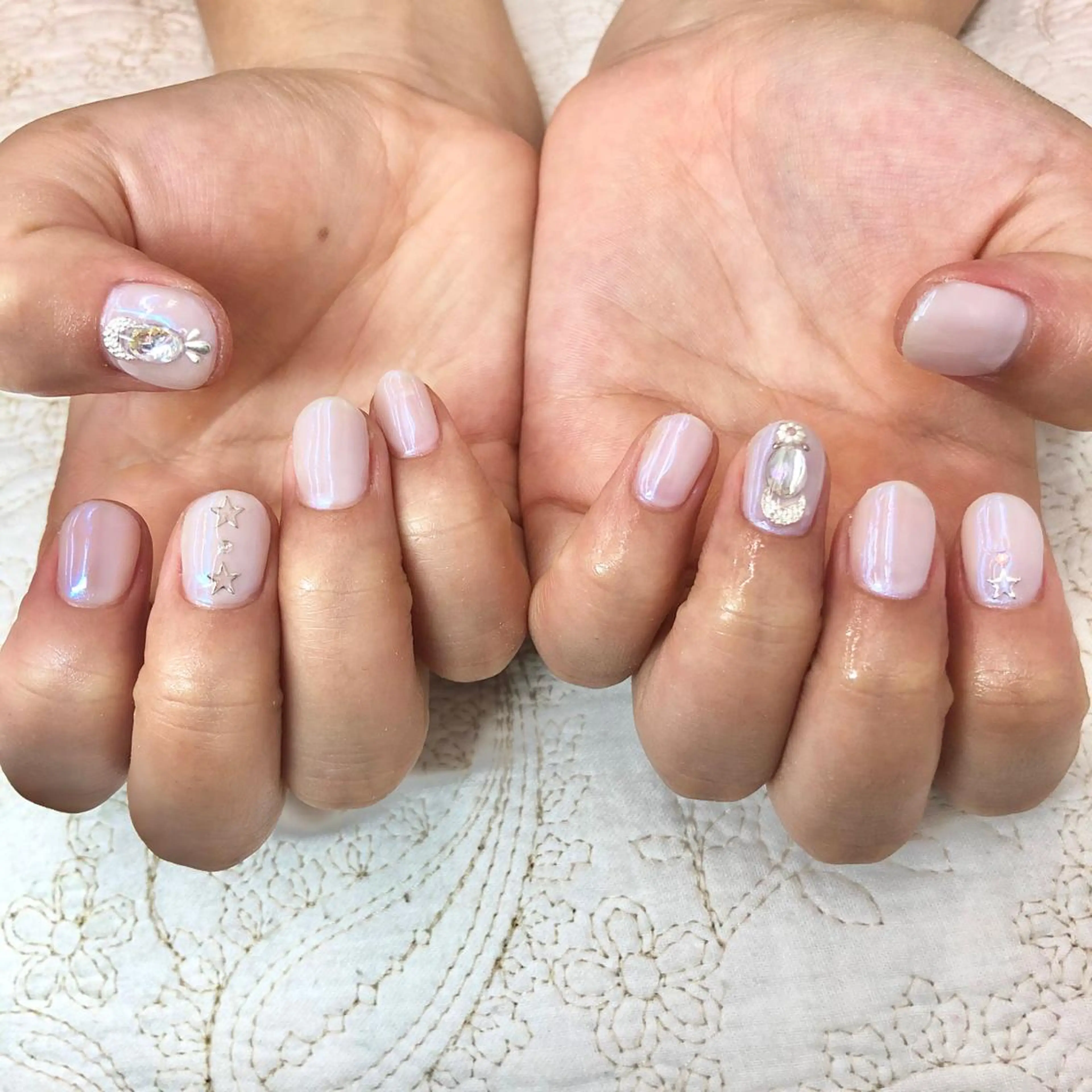 ネイル オーロラネイル 🎀AYAKO 🎀中韓ネイルのネイルデザイン