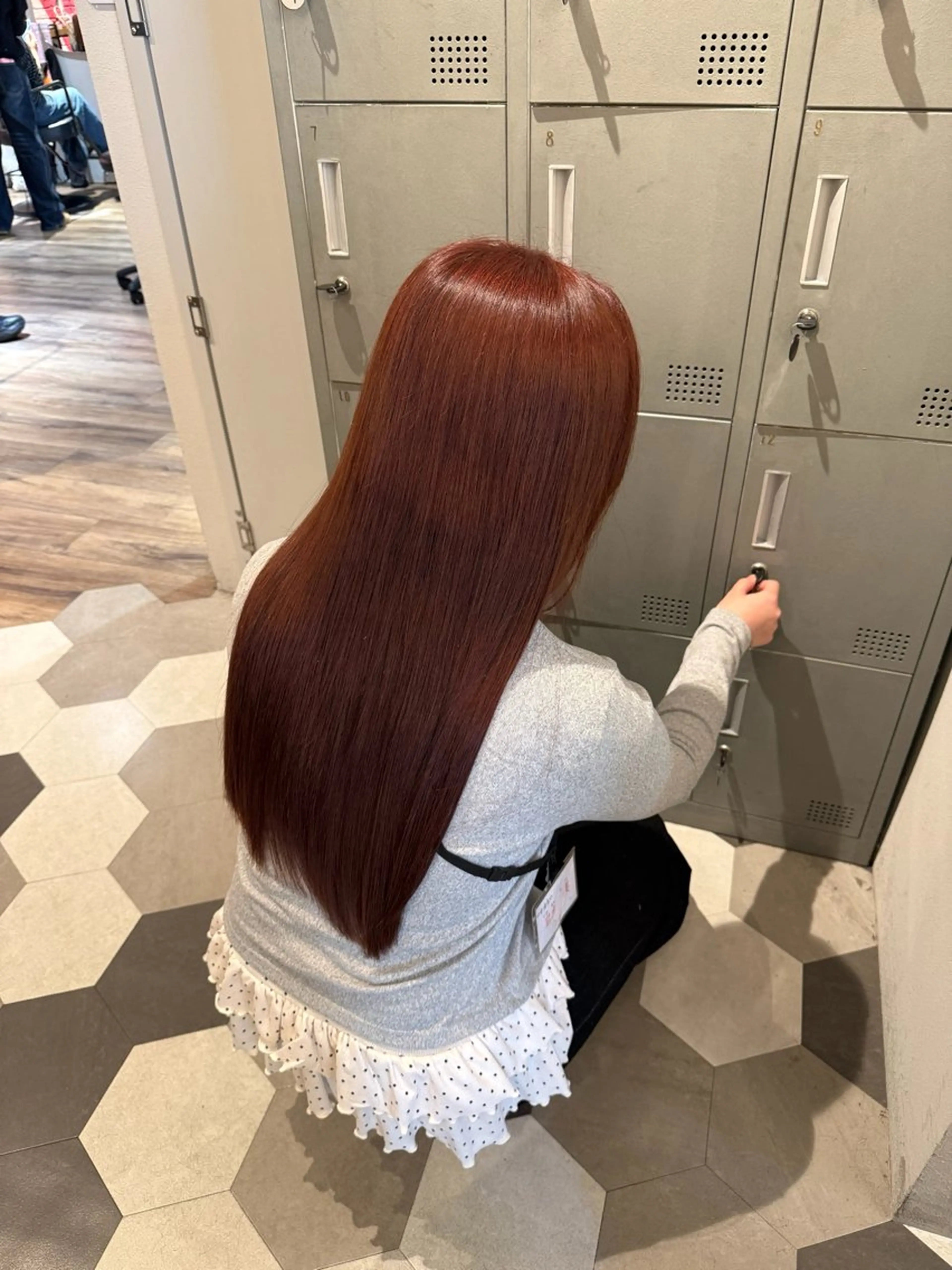 ロング 大阪lolonois リンナのヘアスタイル