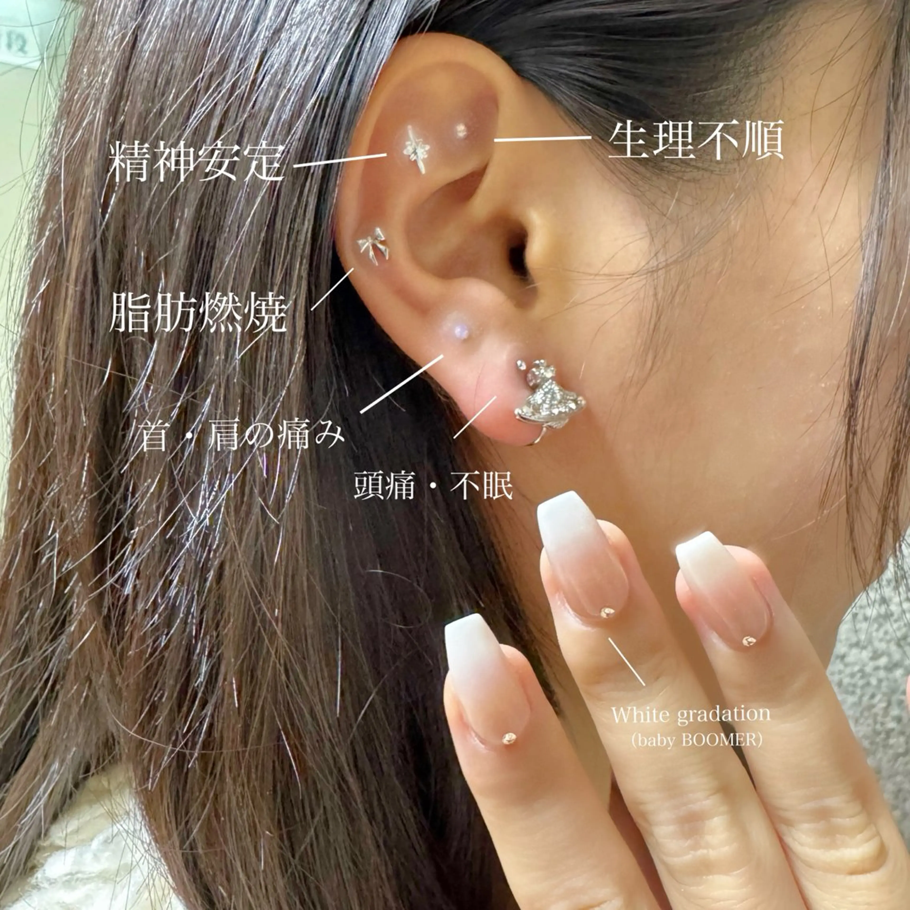 ネイル ハンドネイル nail salon mieux(ミュー)のマツエク・マツパデザイン