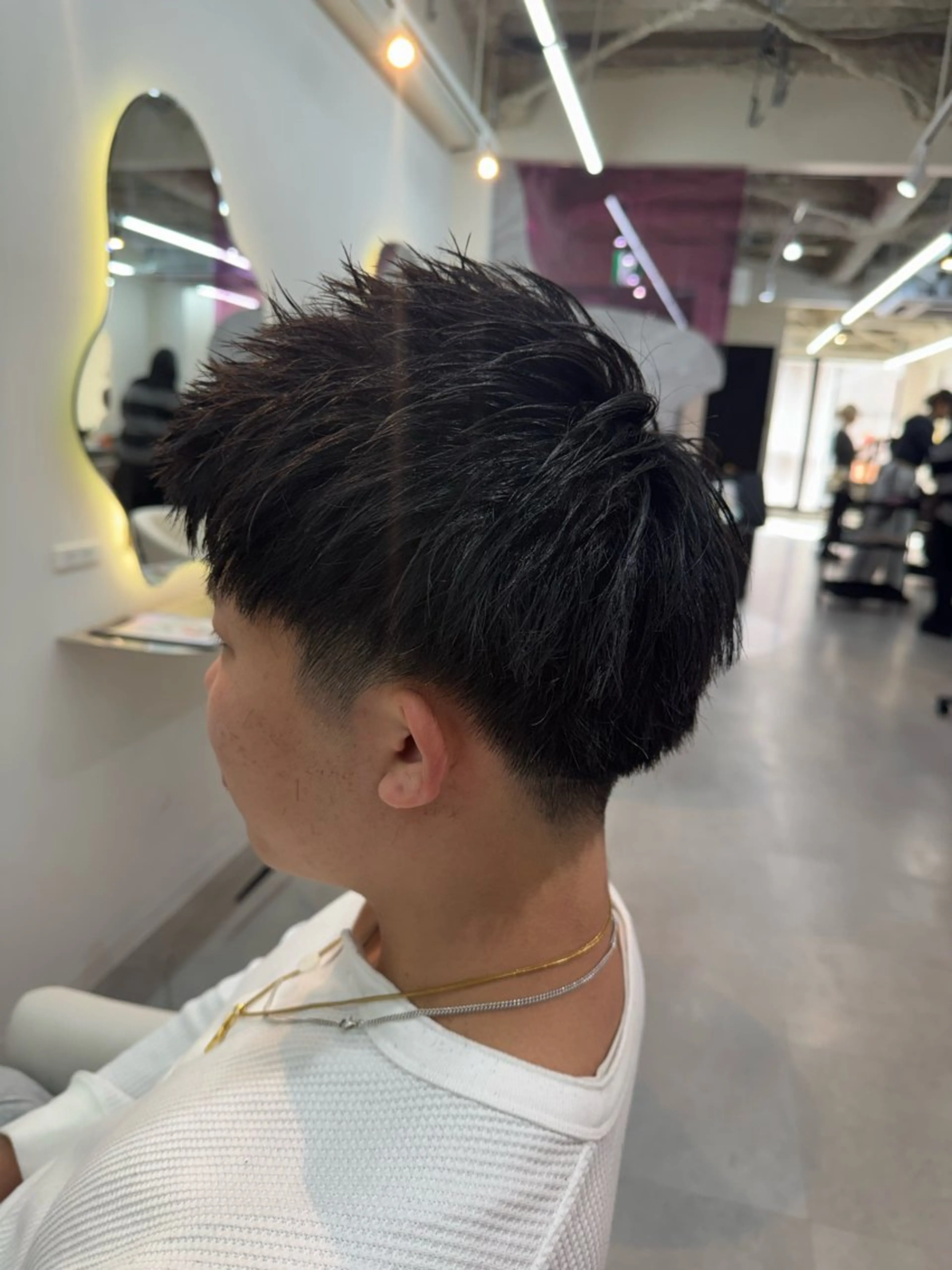 ショート メンズ カット 【メンズ特化】池袋 韓国スタイル飯塚のヘアスタイル