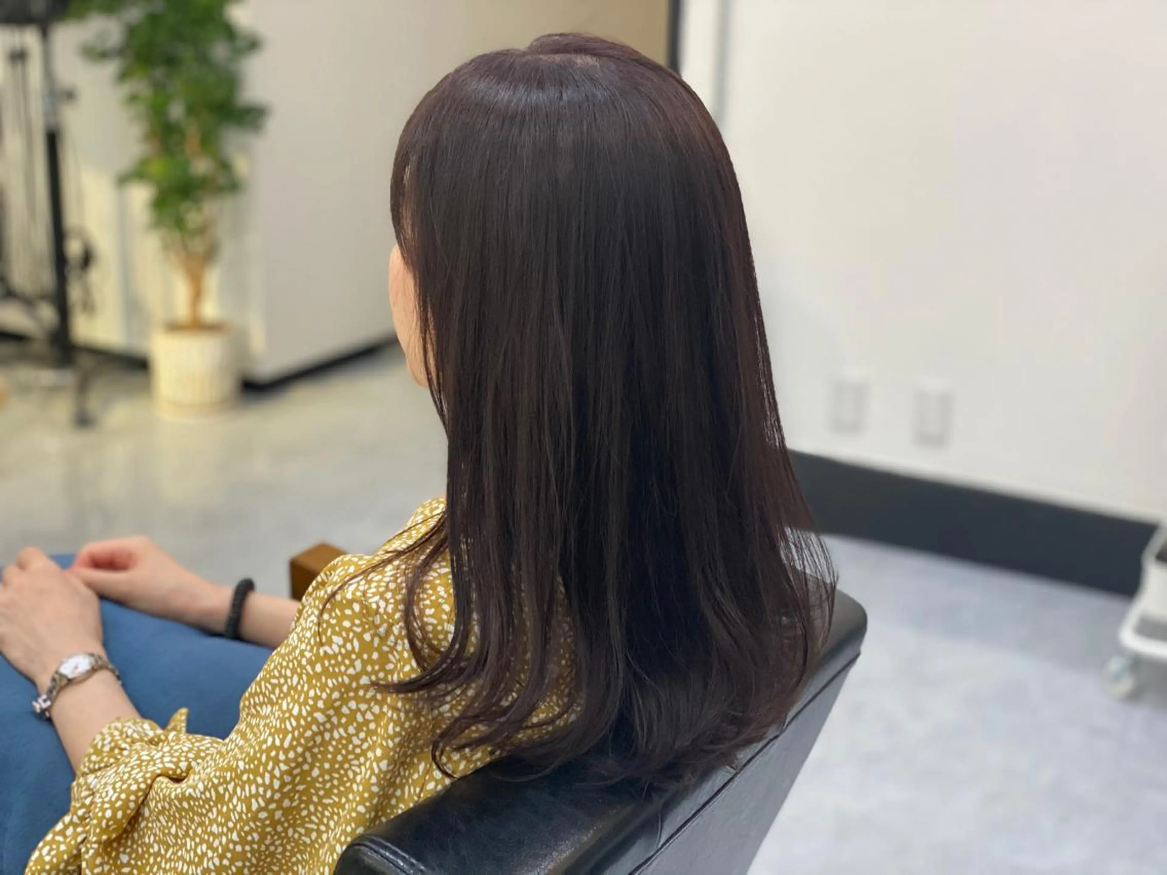 ロング カラー グレージュ ピンクカラー カット ヘアカラー トリートメント ヘッドスパ CARICIA🌱 masaeのヘアスタイル