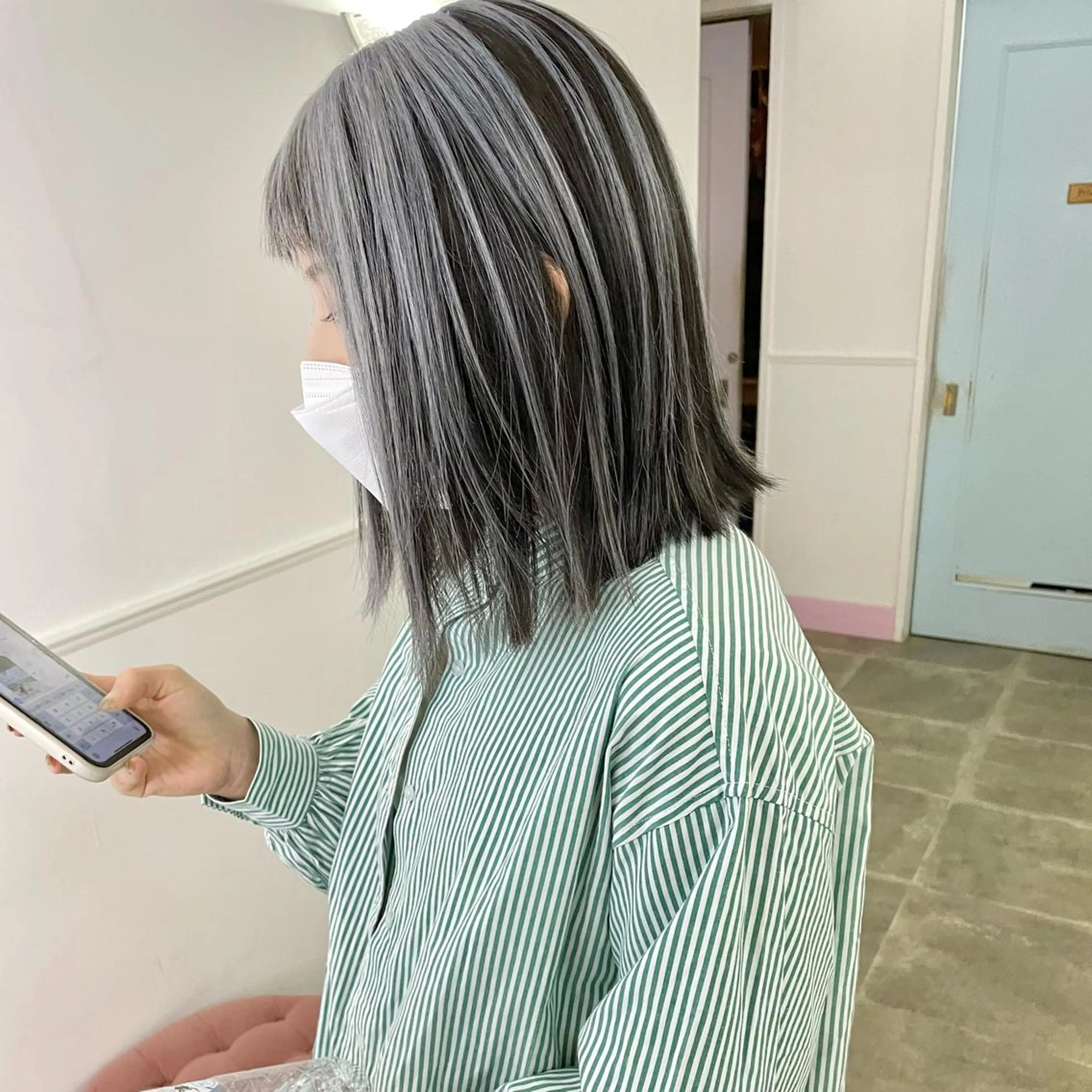 ミディアム Lit所属・Lit.豊橋 夏目のヘアスタイル