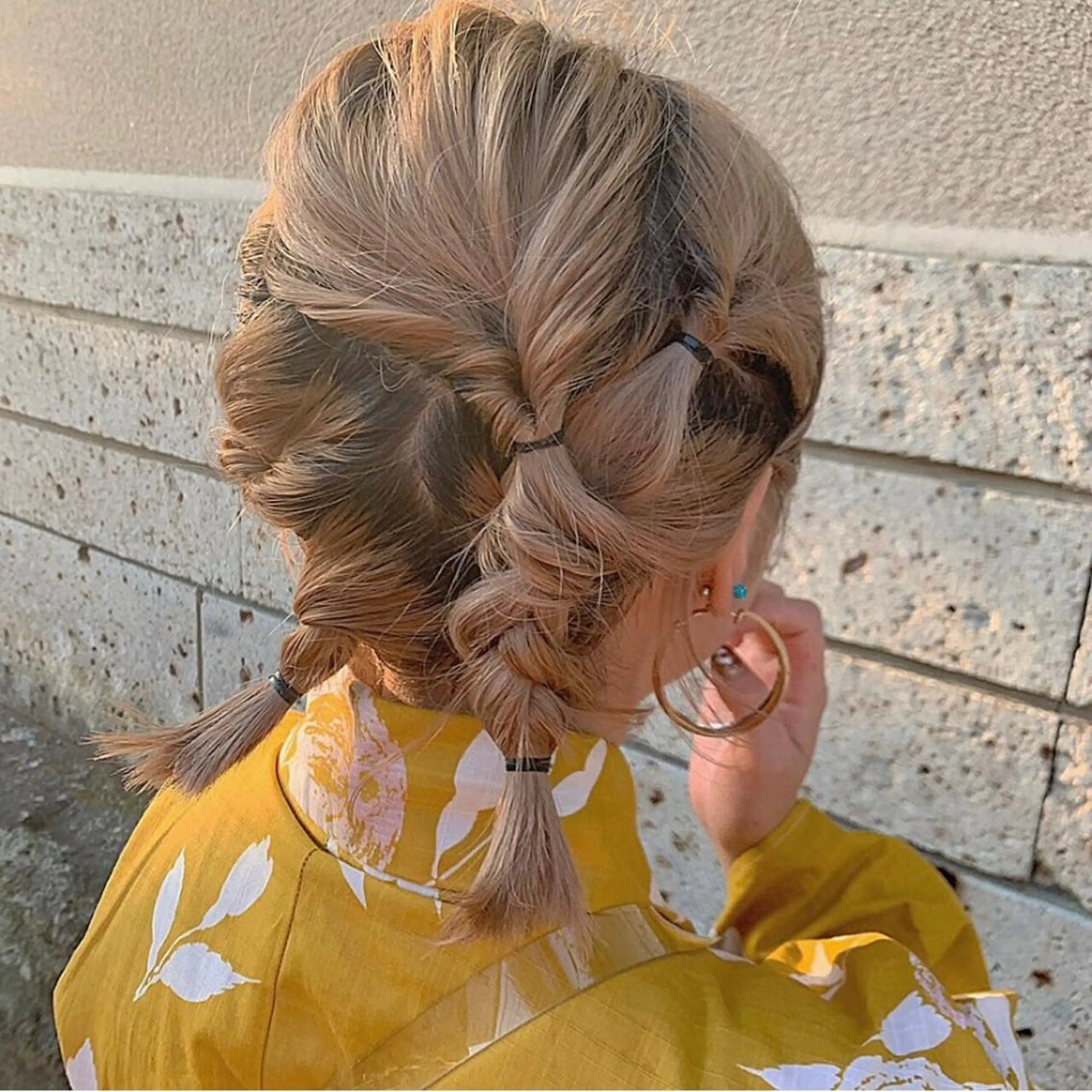 ショート ヘアアレンジ デザインカラー/パー マ🦖外岡咲希🦖のヘアスタイル