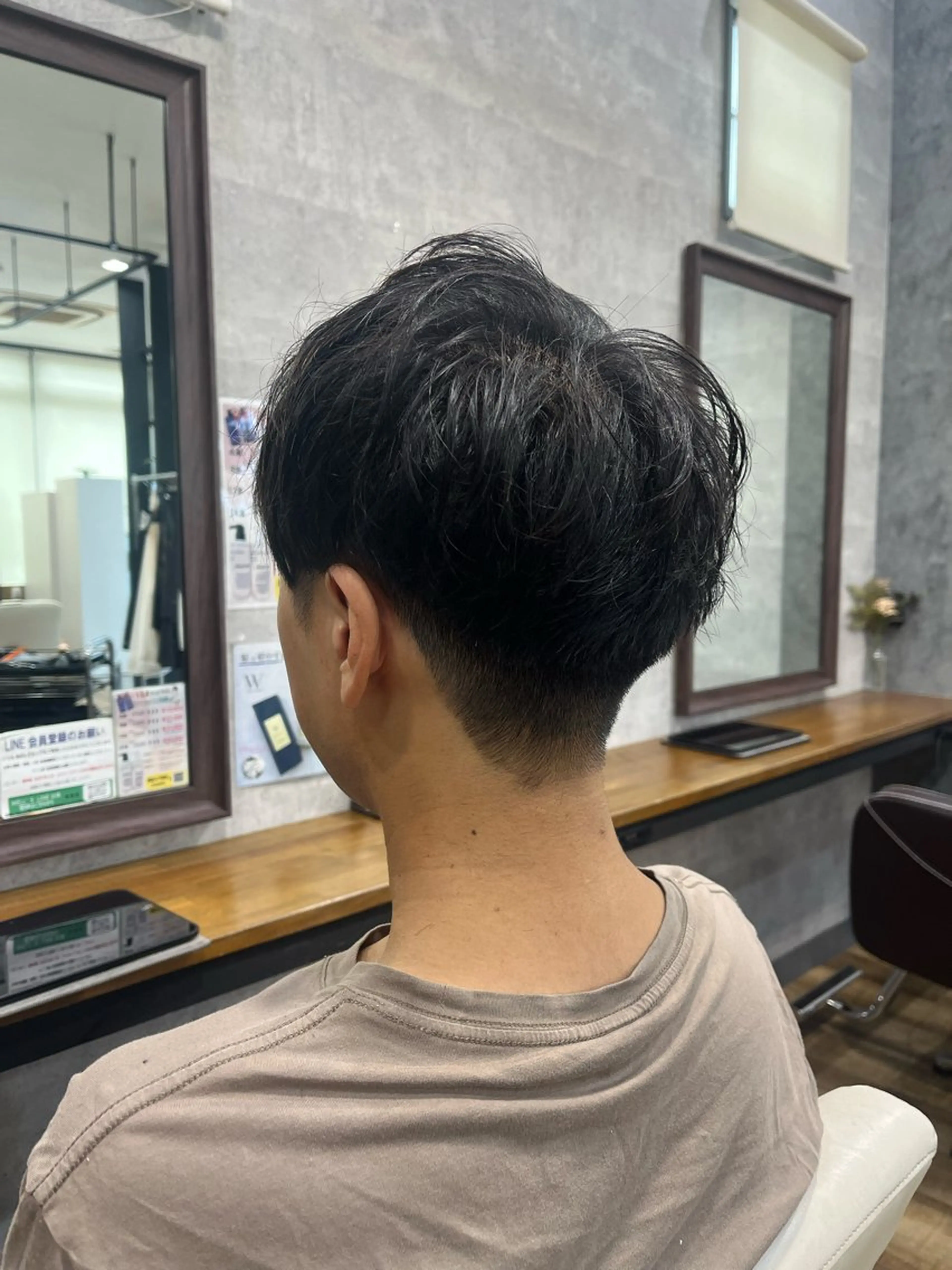 メンズ カット 紫音 cutwells郡山のヘアスタイル