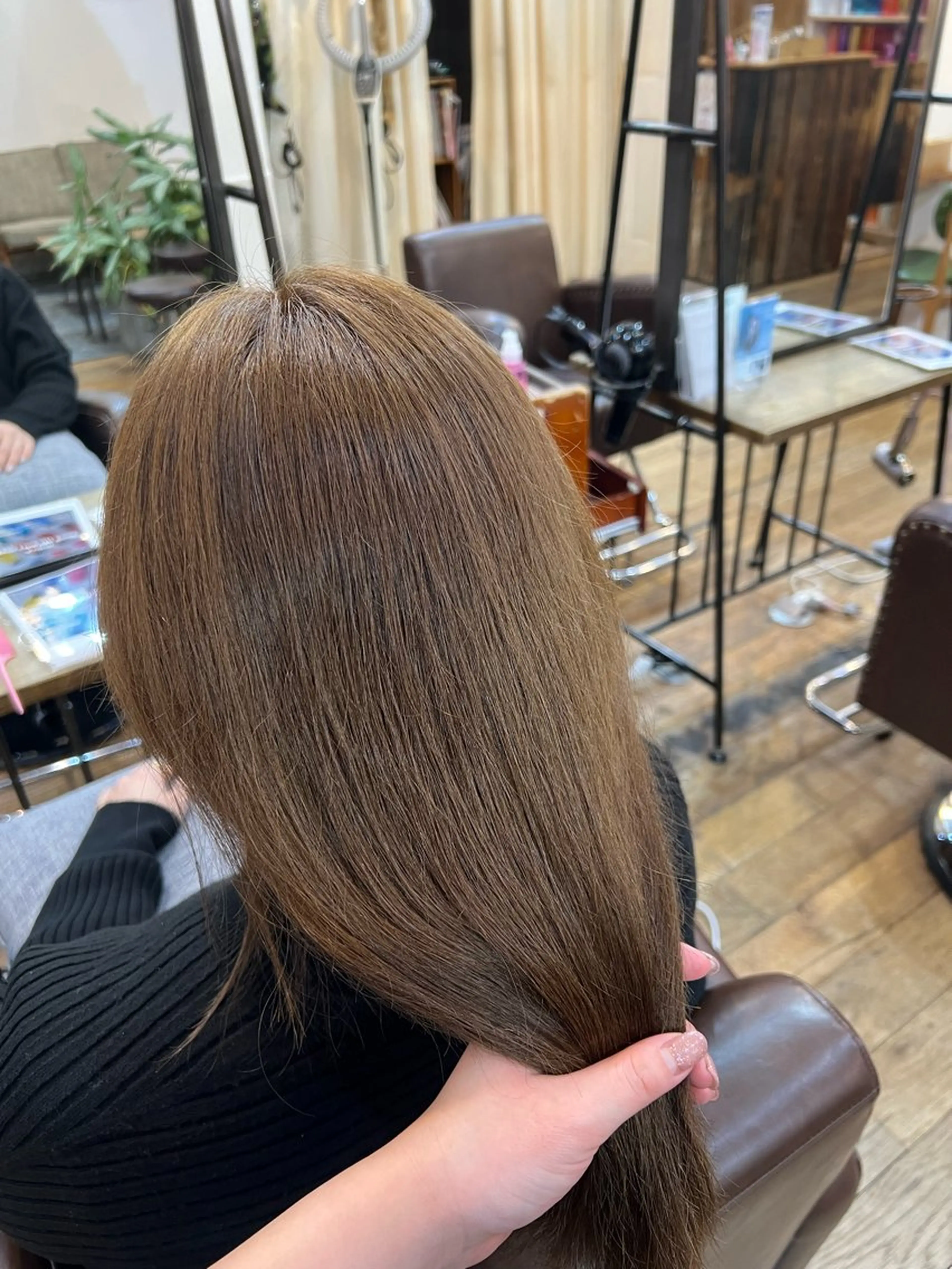 ミディアム カラー ヘアカラー トリートメント るあ/カラー /トリートメント🫧のヘアスタイル